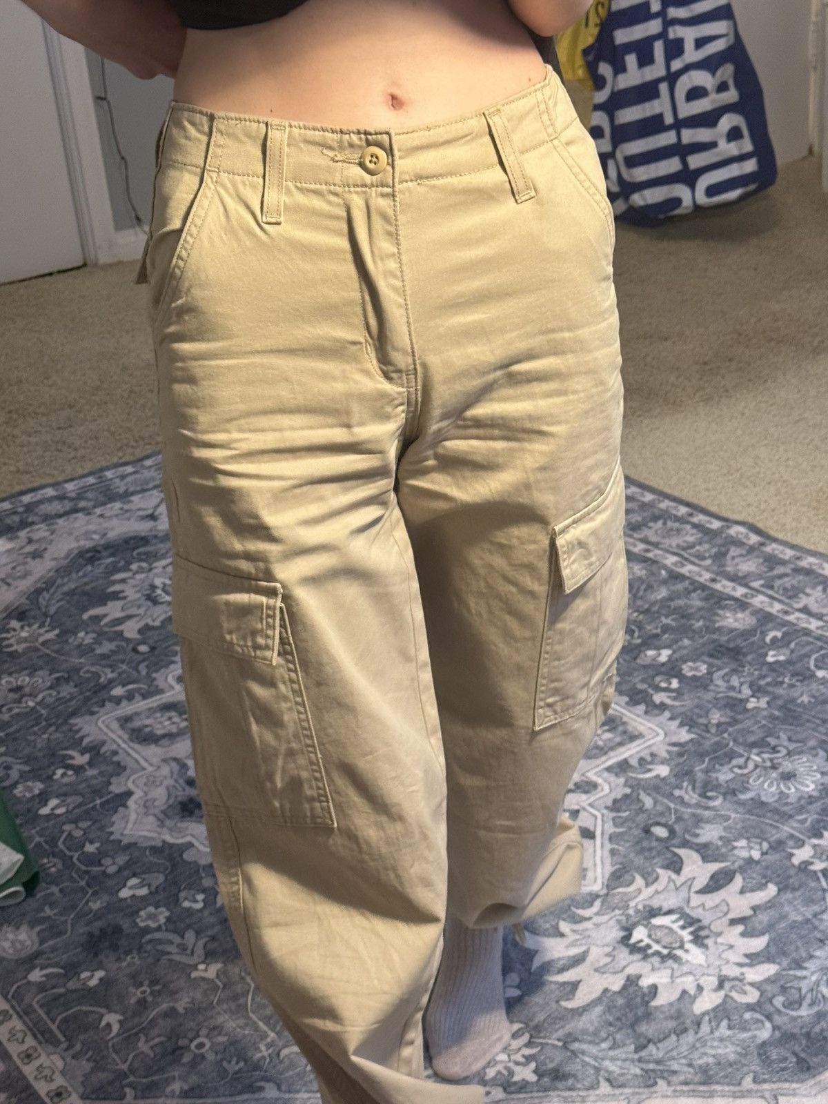 Levi's New Baggy Cargo Pants Levi’s Size 24" / US 00 / IT 34 - 8 Thumbnail