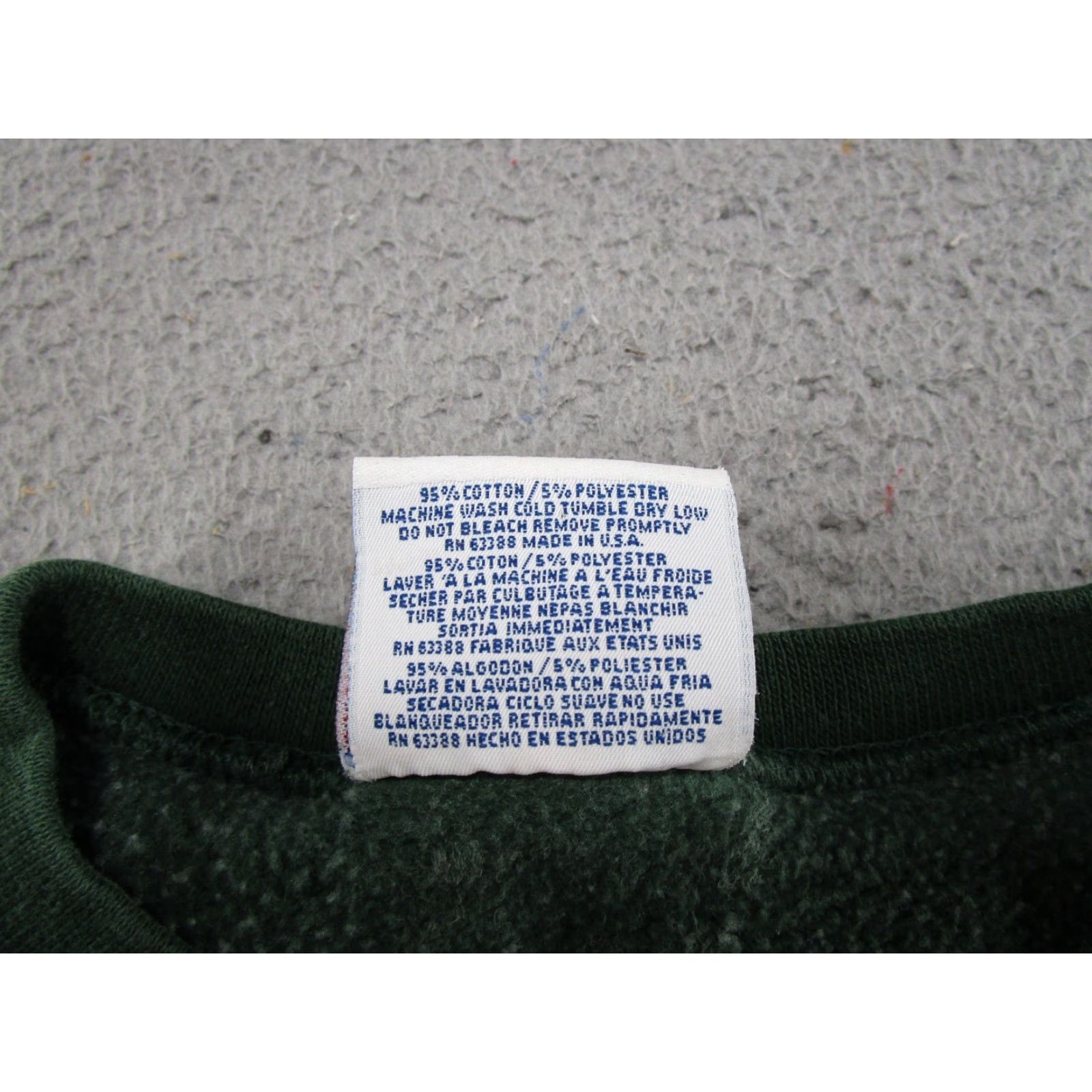 Logo Athletic VINTAGE Green Bay Packers Logo Athletic Sweatshirt Mens M Green NFL 90s Sports Crew Neck Pullover Logo Athletic All Seasons Winter Fall Spring Size US M / EU 48-50 / 2 - 5 Thumbnail