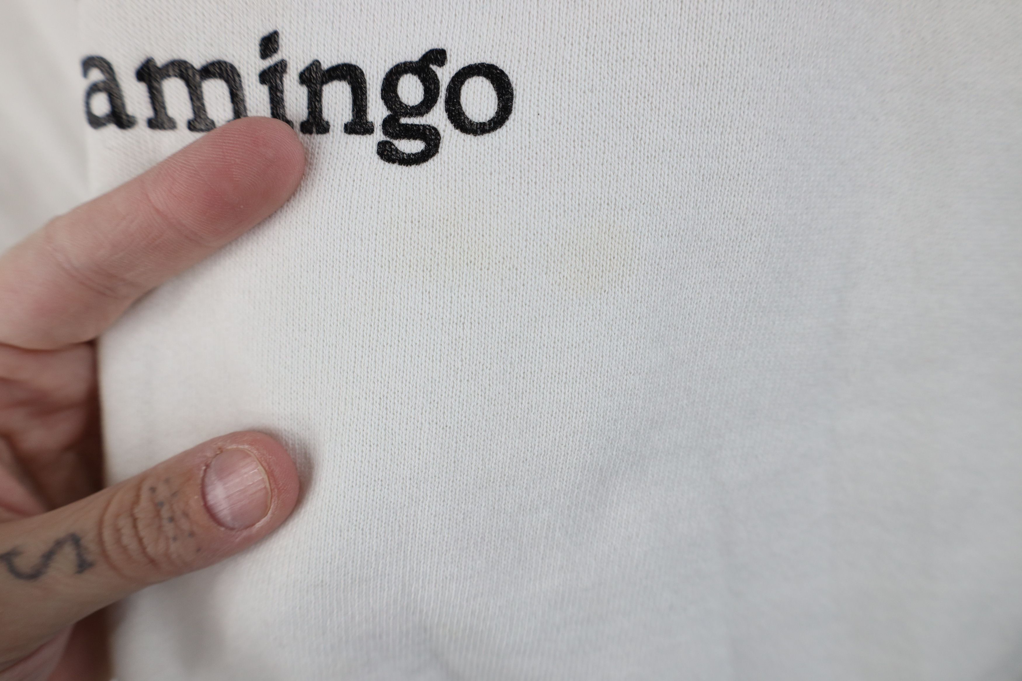 Vintage Vintage 80s Christmas Ho Ho Ho Flamingo Sweatshirt USA Size L / US 10 / IT 46 - 5 Thumbnail