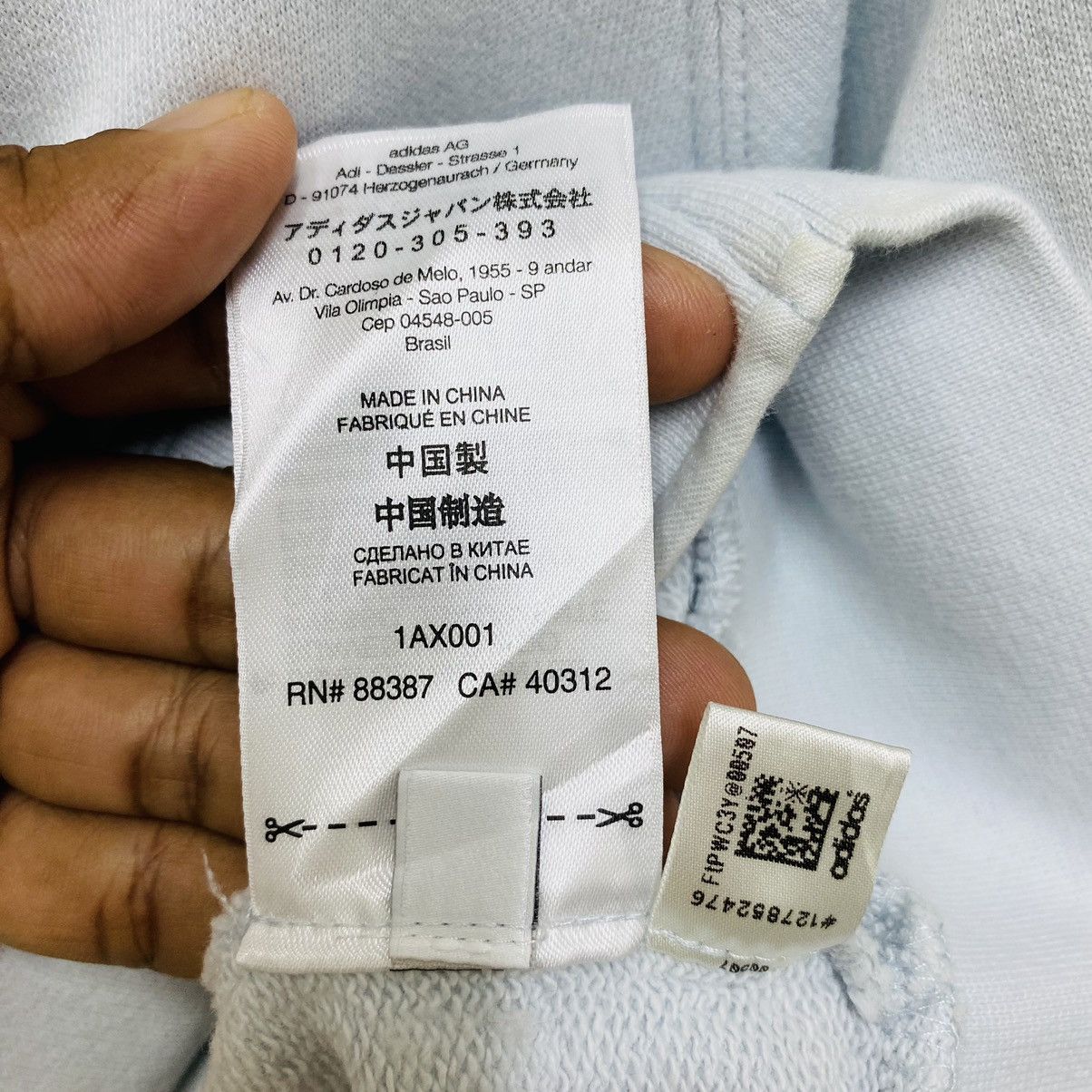 Adidas × Y-3 Y-3 Yohji Yamamoto x Adidas Classic Logo Hoodie White Boxy Size US XS / EU 42 / 0 - 12 Thumbnail