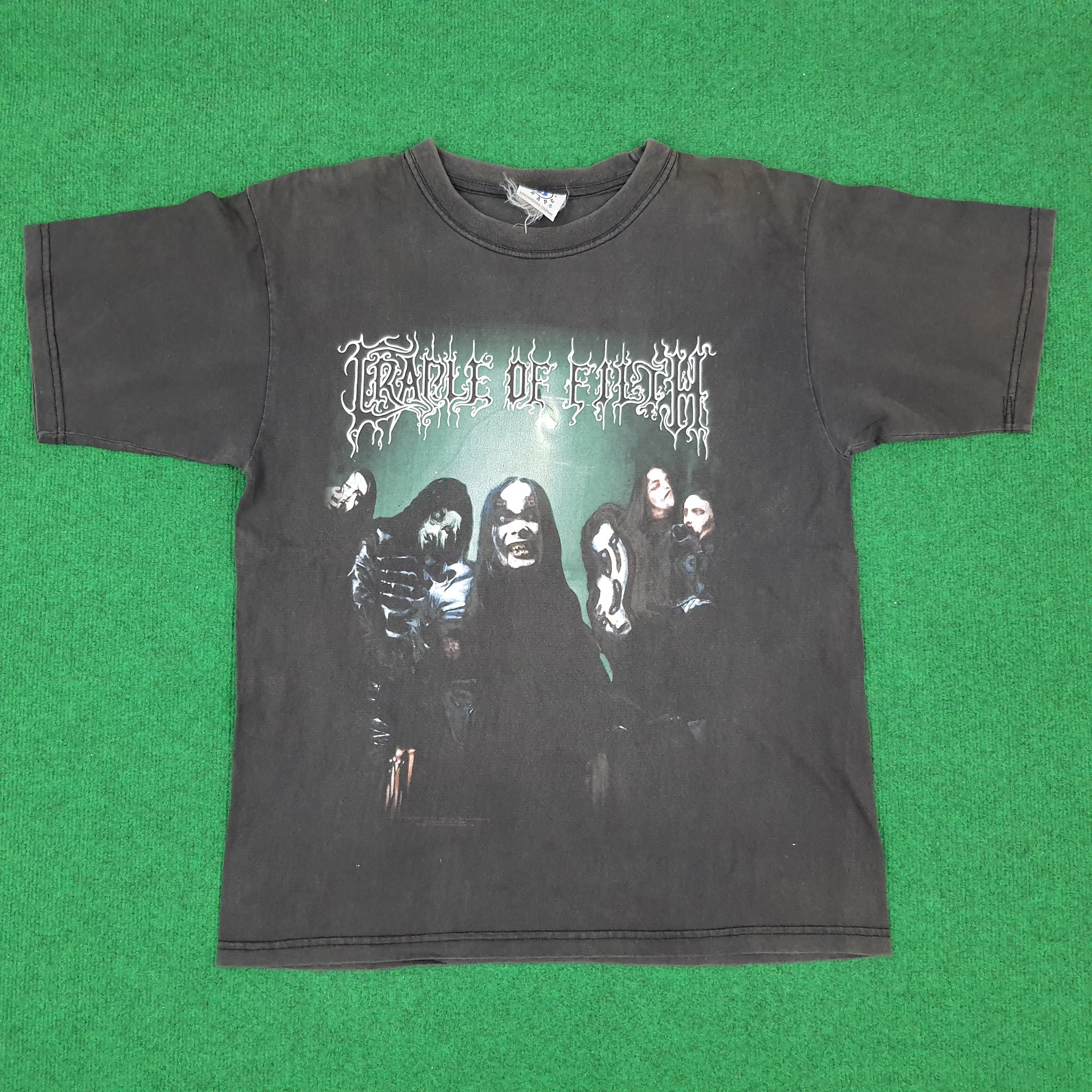 Vintage Cradle of Flith Band Heaven's Mutant Children Tshirt