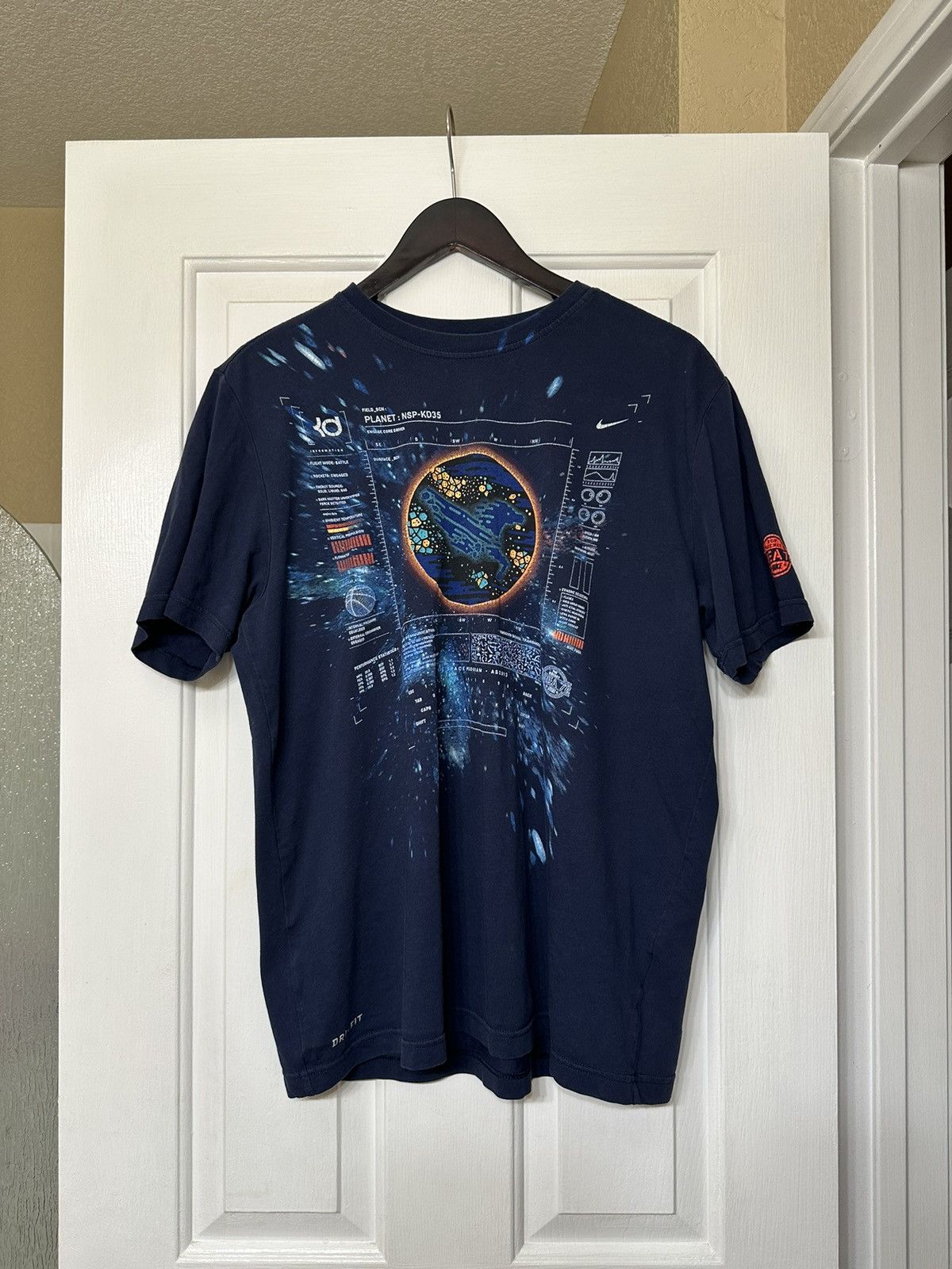 Nike Nike Kevin Durant Galaxy Shirt Pegasus Area 72 All Star Size US L / EU 52-54 / 3 - 4 Thumbnail