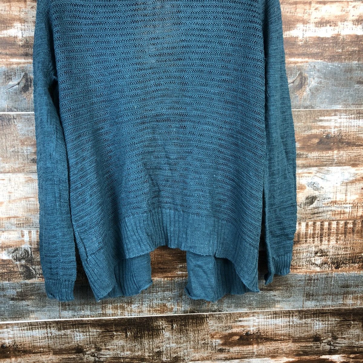 Vintage DL D.V.N Green vintage Cardigan Knitwear #C574 Size US L / EU 52-54 / 3 - 14 Thumbnail