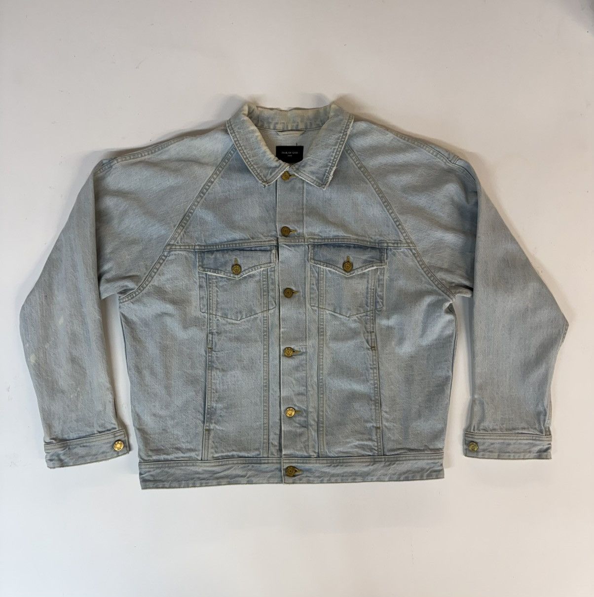 Fear of God Fear of God Eternal Collection Denim Jacket-Lt. Vintage Wash Size US XL / EU 56 / 4 - 10 Thumbnail