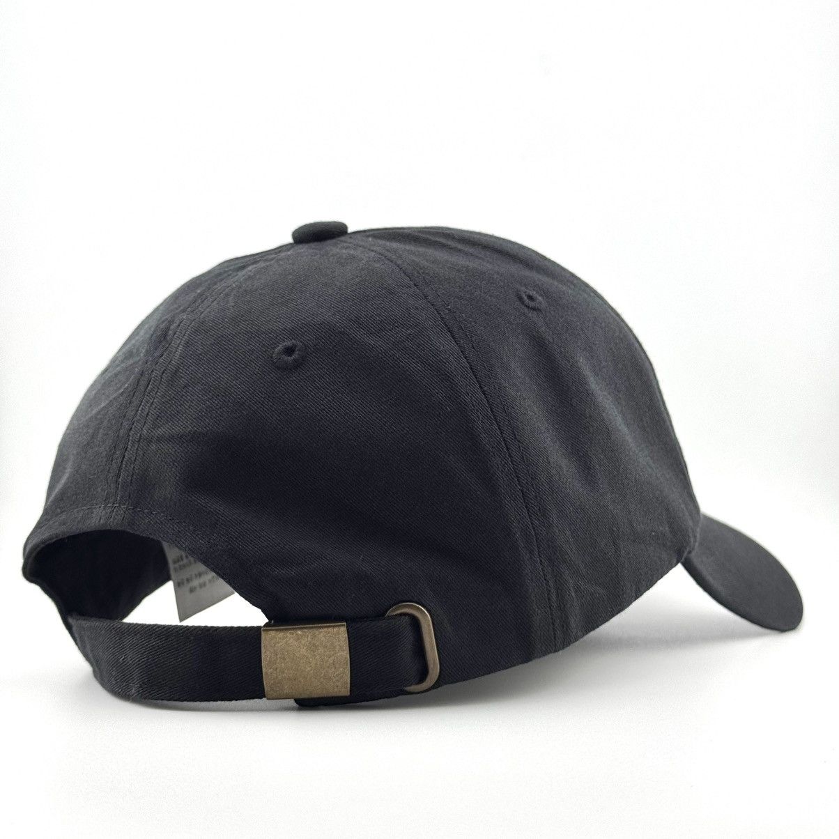 Vintage Ames Worldwide Logo Unstructured Cap Black Streetwear Hat Size ONE SIZE - 3 Thumbnail