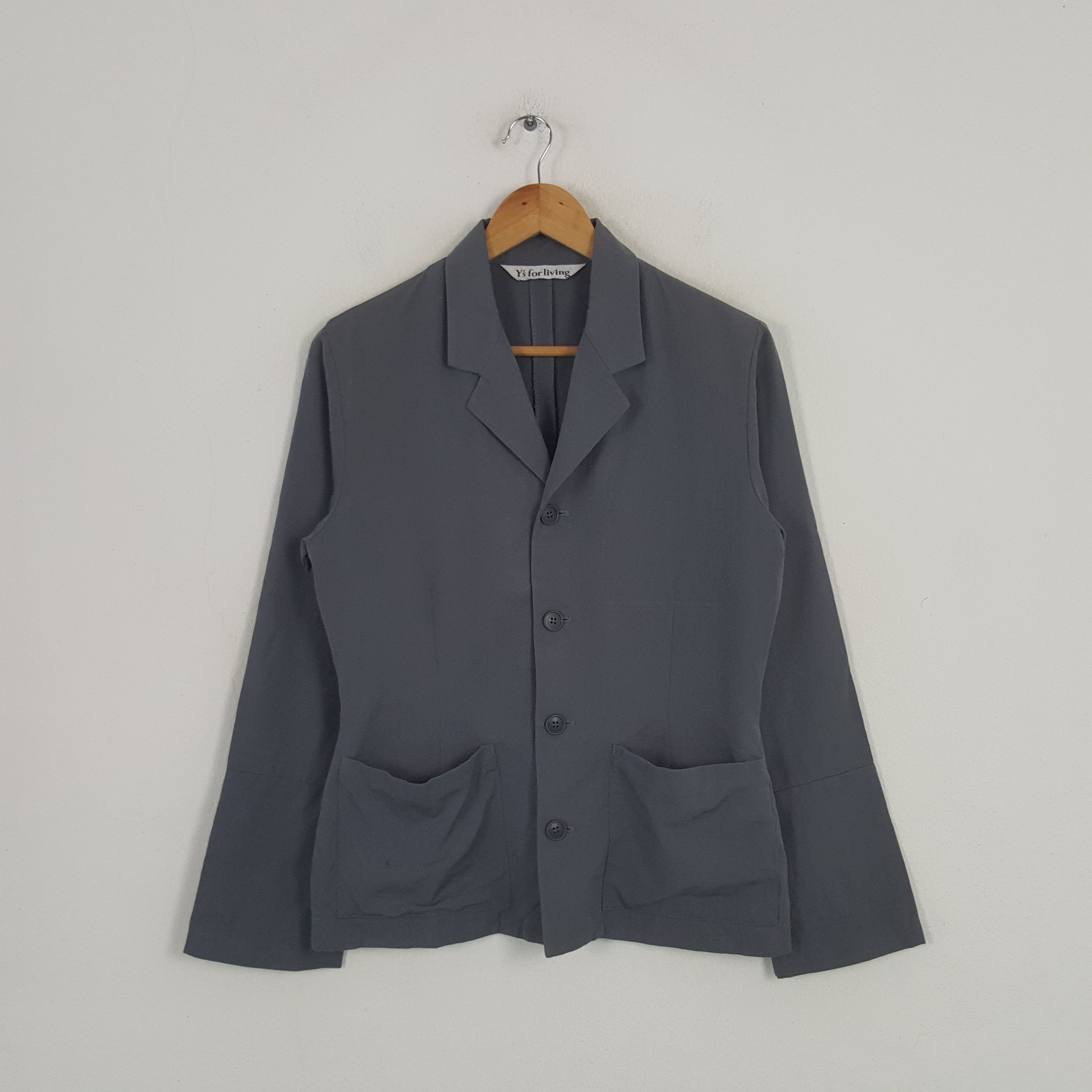 Japanese Brand × Vintage × Yohji Yamamoto Vintage Y's For Living by Yohji Yamamoto Japan Blazer Jacket Size US XS / EU 42 / 0 - 1 Thumbnail