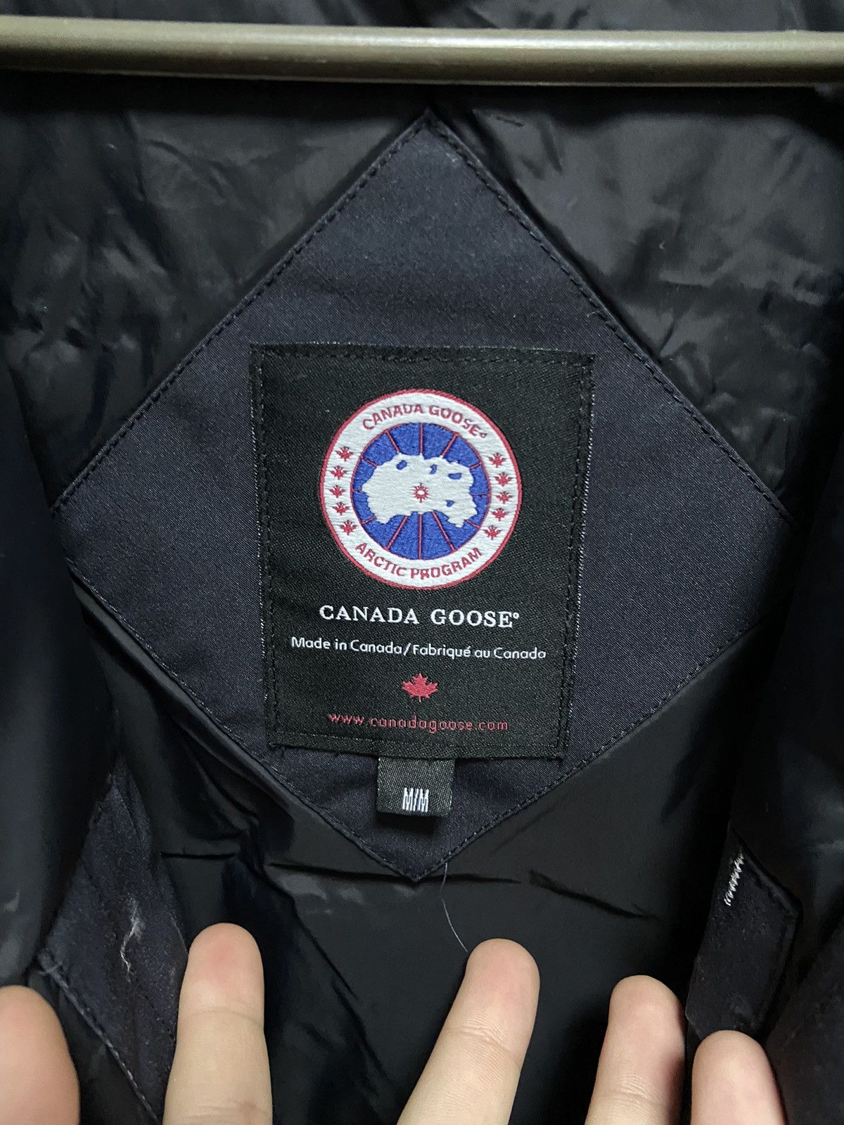 Canada Goose × Vintage Canada goose montebello jacket parka patch small logo womans Size M / US 6-8 / IT 42-44 - 5 Thumbnail