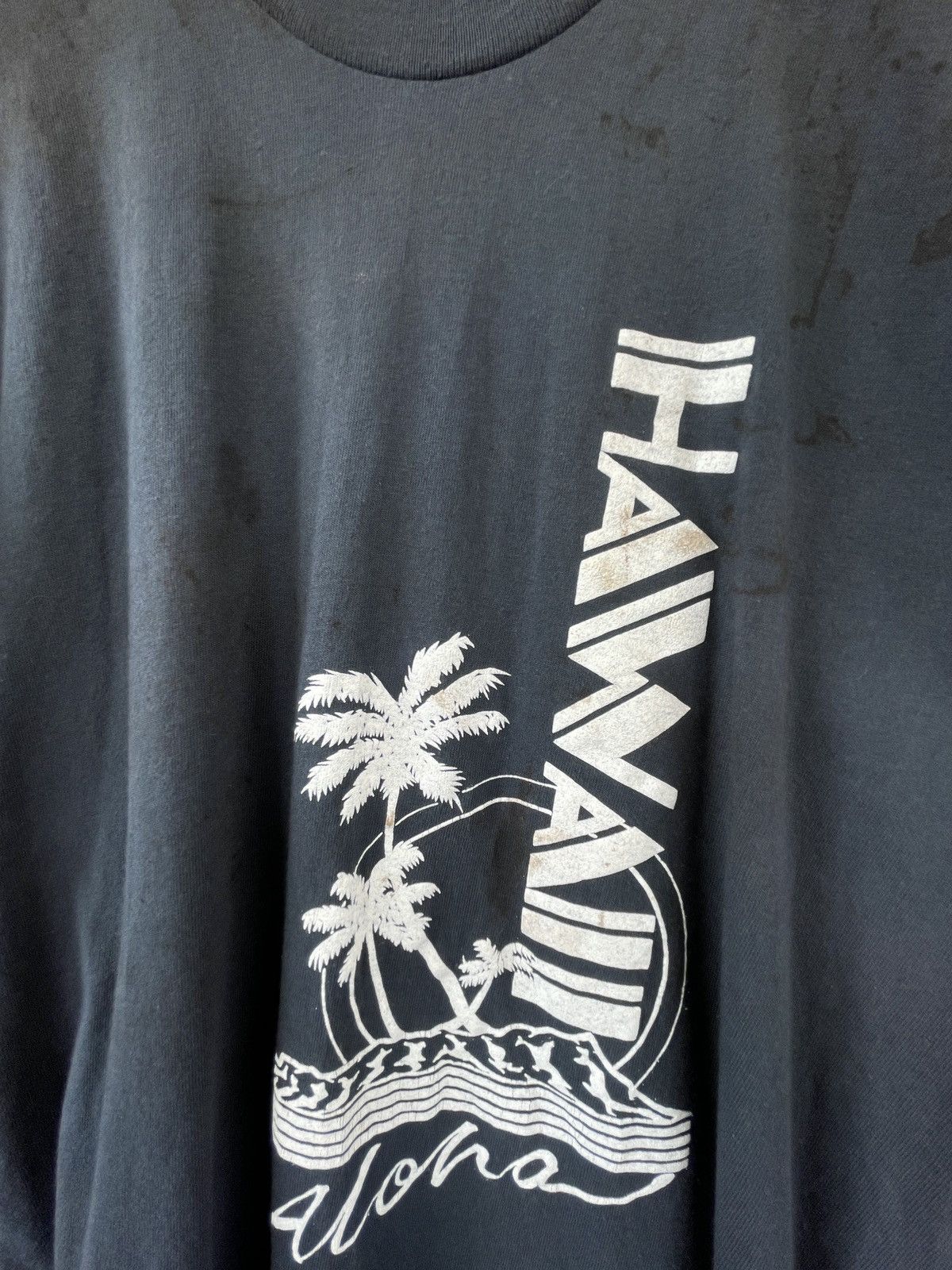 Vintage 80’s Hawaii Stedman Vintage T-Shirt Size US M / EU 48-50 / 2 - 7 Thumbnail