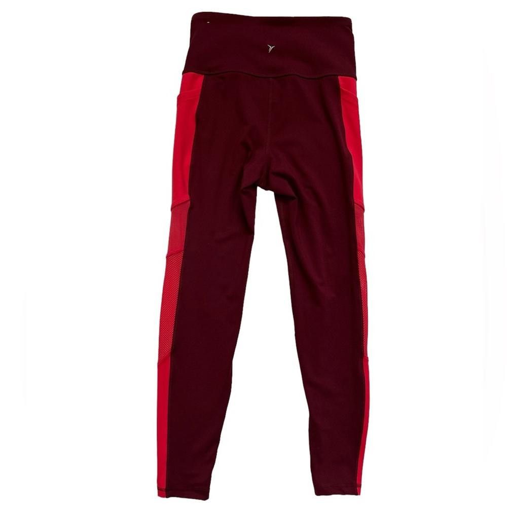 Old Navy Old Navy Active | Maroon elevate legging Size 28" / US 6 / IT 42 - 8 Thumbnail