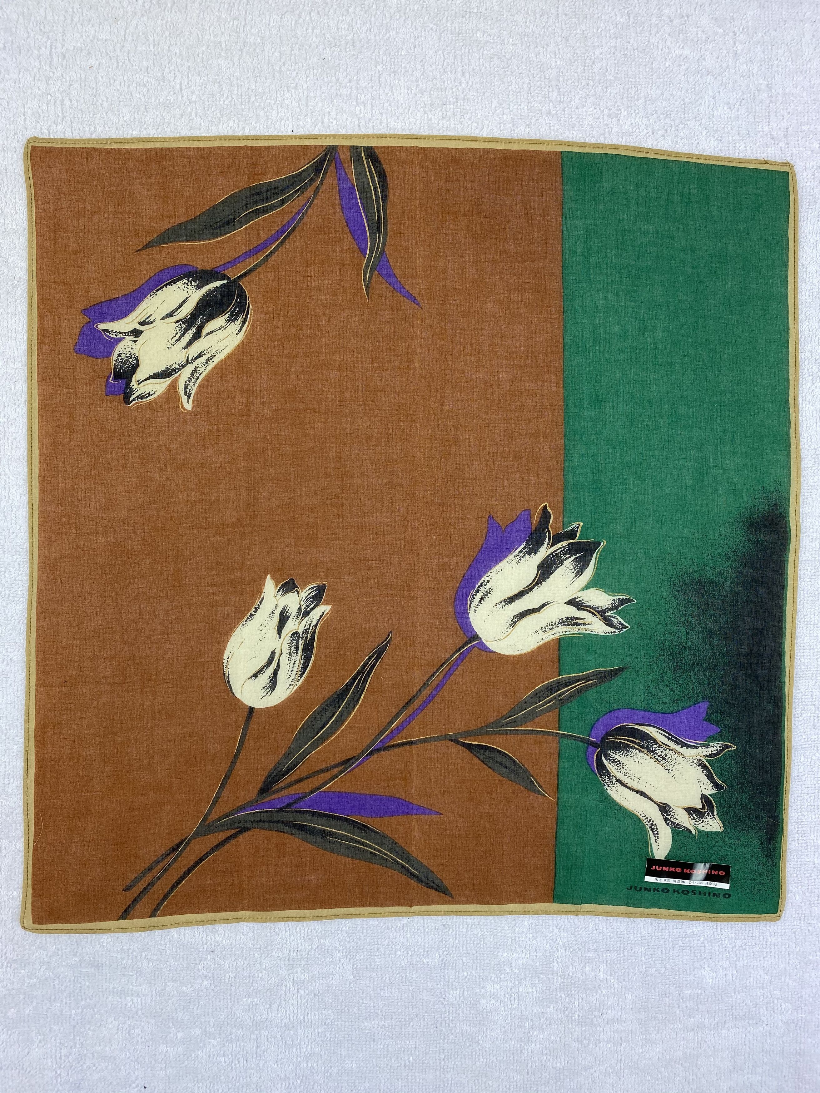 Japanese Brand × Mr. Junko × Vintage Junko Koshino Handkerchief / Bandana / Neckerchief Size ONE SIZE - 3 Thumbnail