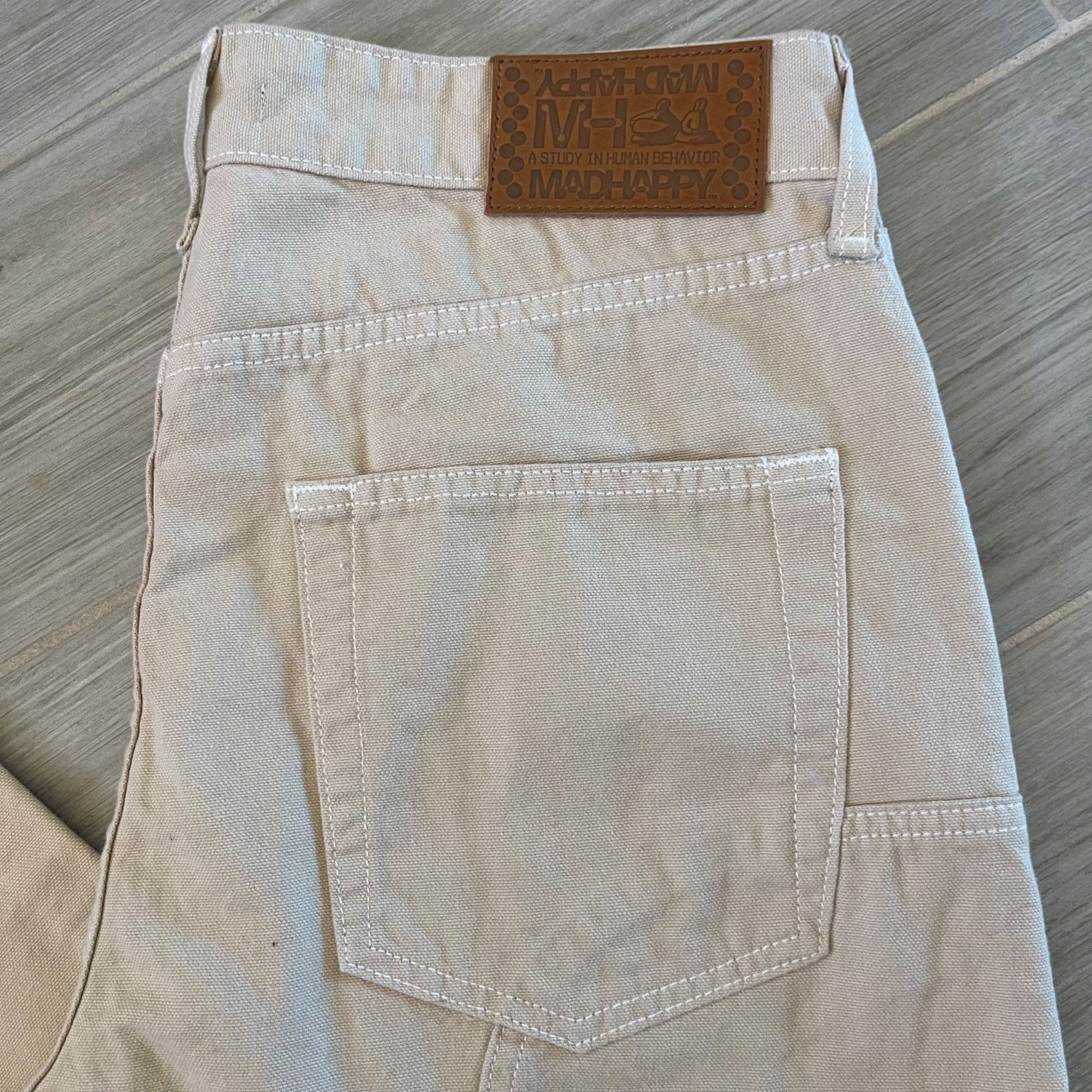 Madhappy NEW MADHAPPY HUMAN BEHAVIOR KHAKI PANTS SZ MEDIUM Size US 32 / EU 48 - 2 Thumbnail