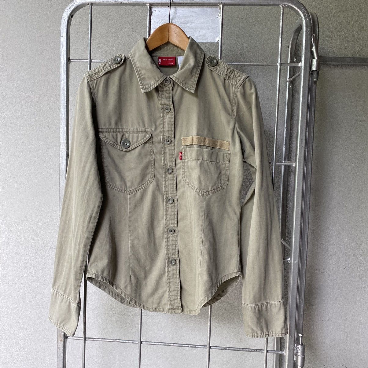 Levi's Levi's Vintage Military Style Button-Up Shirt Size S / US 4 / IT 40 - 1 Thumbnail