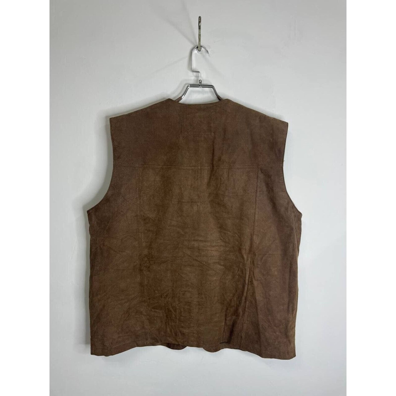Vintage Vintage Brown Suede Leather Outdoor Utility Style Size XL Size US XL / EU 56 / 4 - 5 Thumbnail