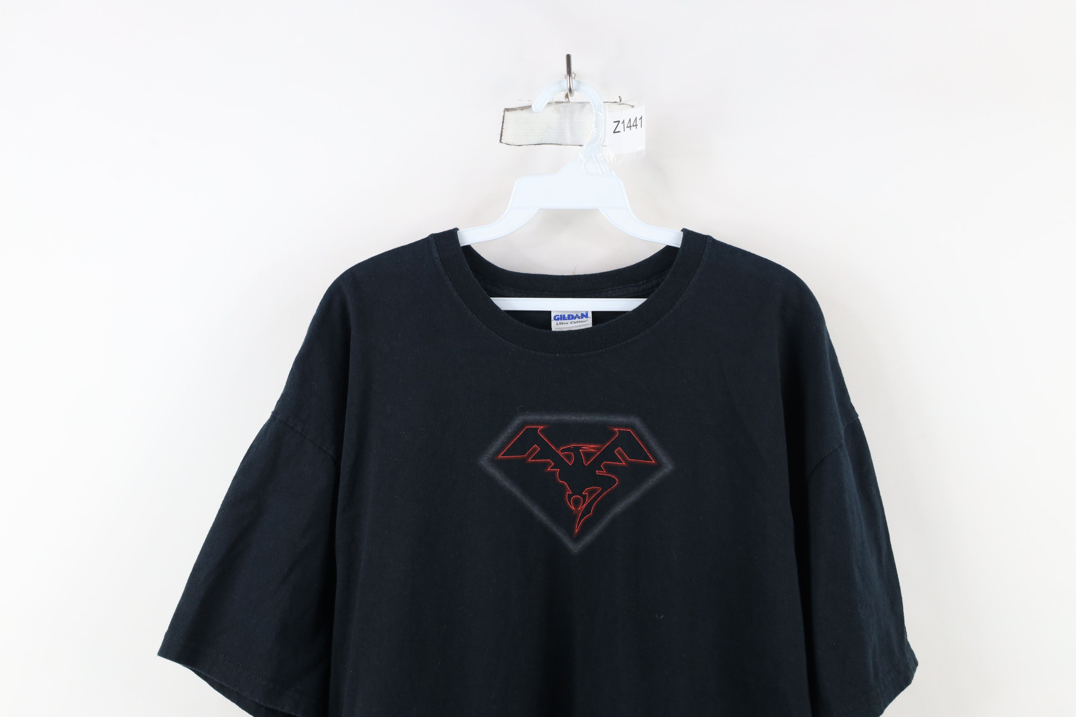 Vintage Vintage Y2K Streetwear Corp AR 15 Dragon T-Shirt Black Size US XL / EU 56 / 4 - 2 Thumbnail