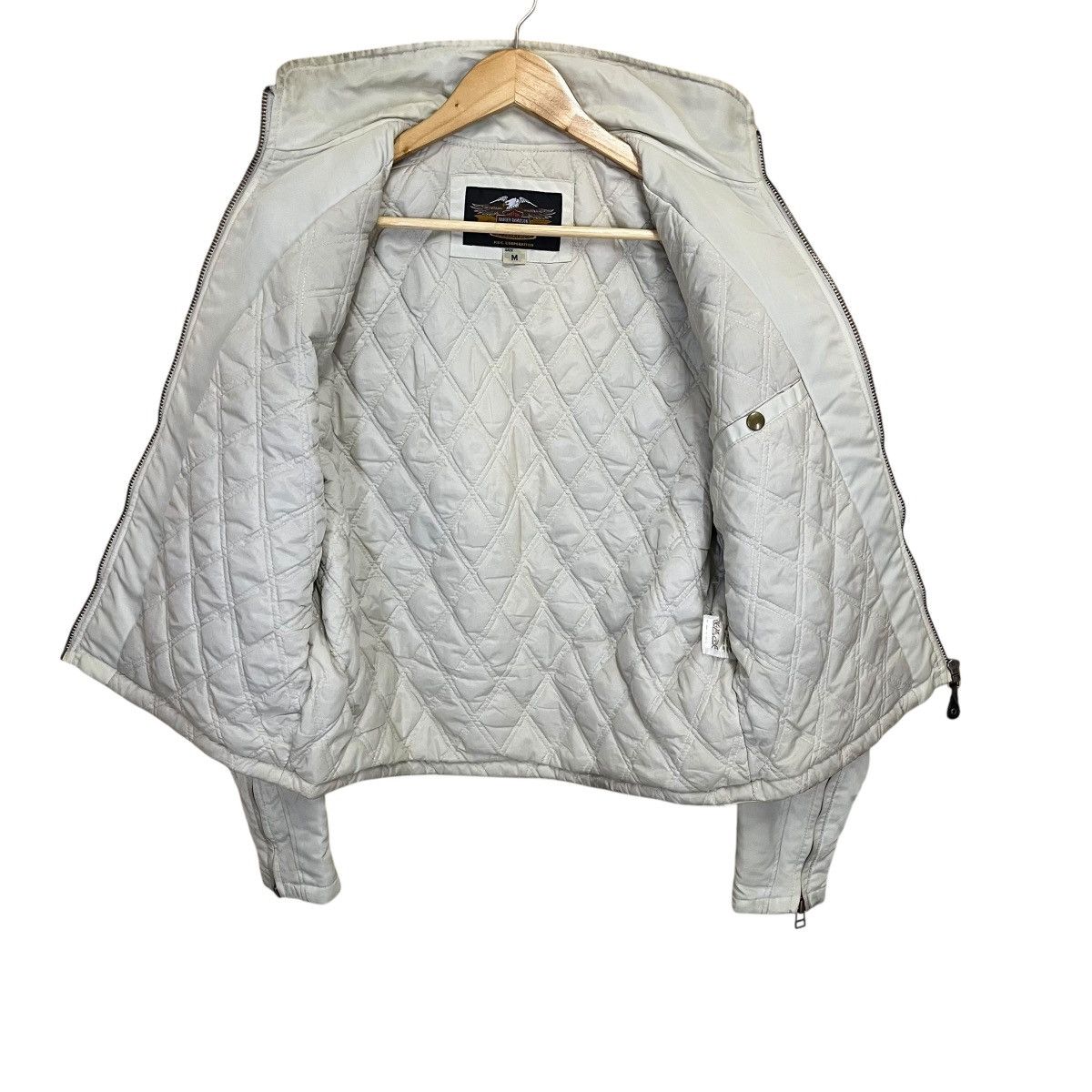 Harley Davidson Vintage 90s Harley Davidson Motorcycle Zipper Jacket Size US M / EU 48-50 / 2 - 16 Thumbnail