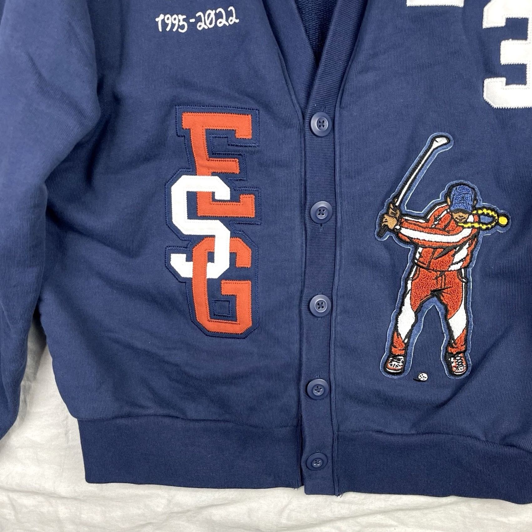 Jordan Brand Jordan Cardigan Sweater Mens Small Navy Nike DV5430-410 Eastside Golf Streetwear Size US S / EU 44-46 / 1 - 3 Thumbnail