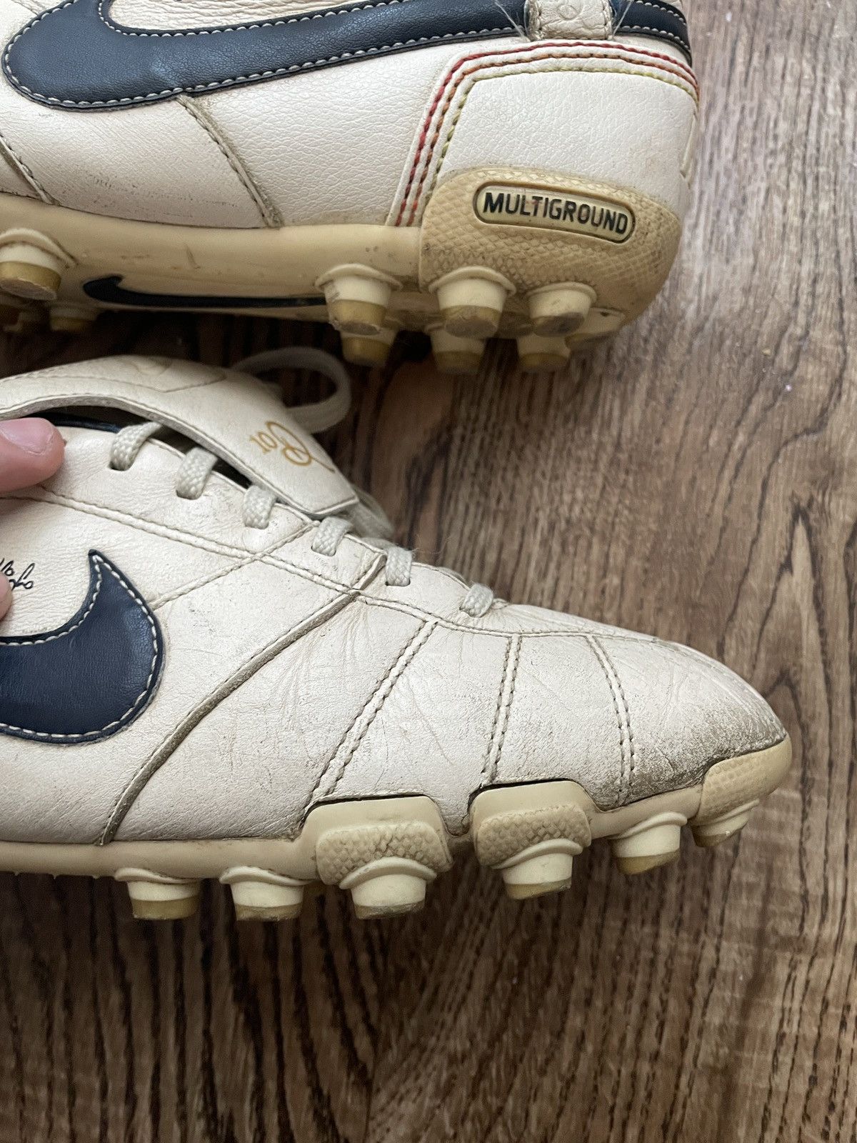 Nike 2007 Vintage Y2k Nike Ronaldinho Shoes Boots Soccer Football Size US 7.5 / EU 40-41 - 5 Thumbnail