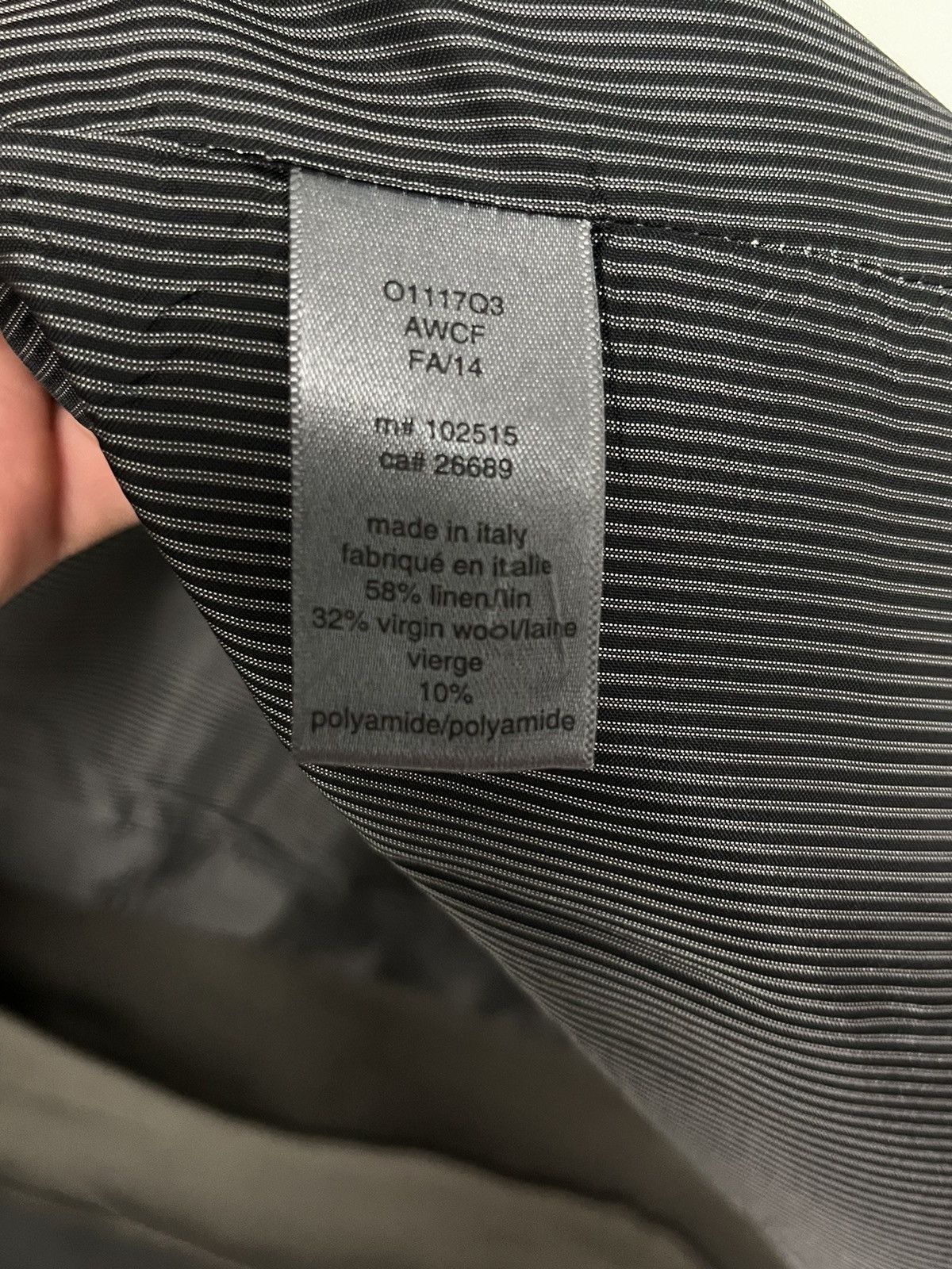 John Varvatos Military Double Breasted Coat. Size 48 Size US M / EU 48-50 / 2 - 12 Thumbnail