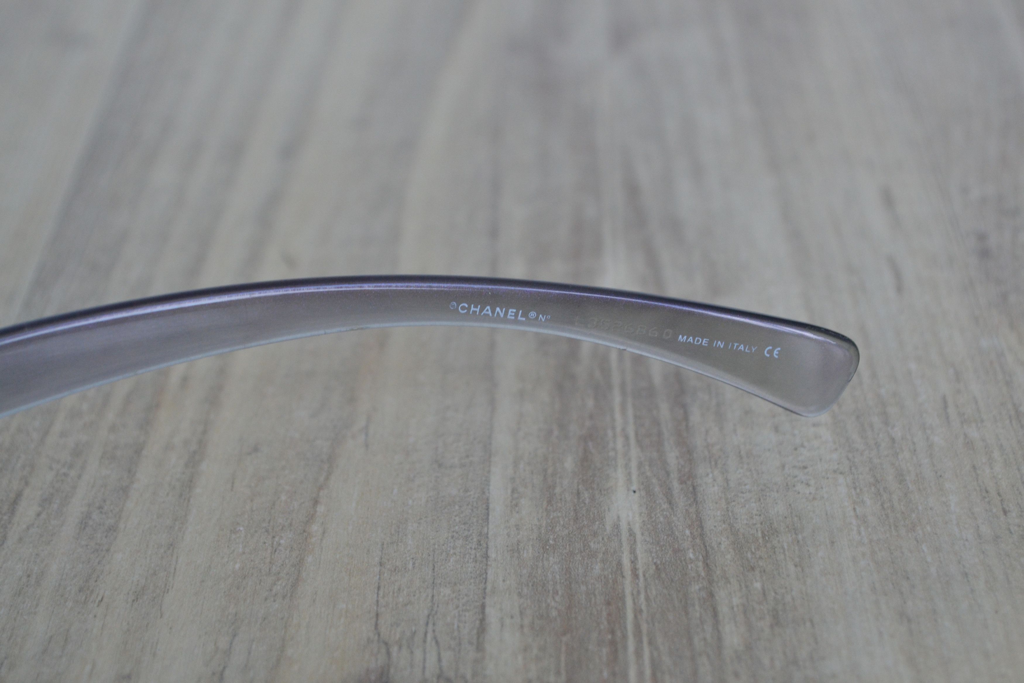 Chanel CHANEL Sunglasses Logo Metal CC Glasses 4048 Vintage Size ONE SIZE - 8 Thumbnail