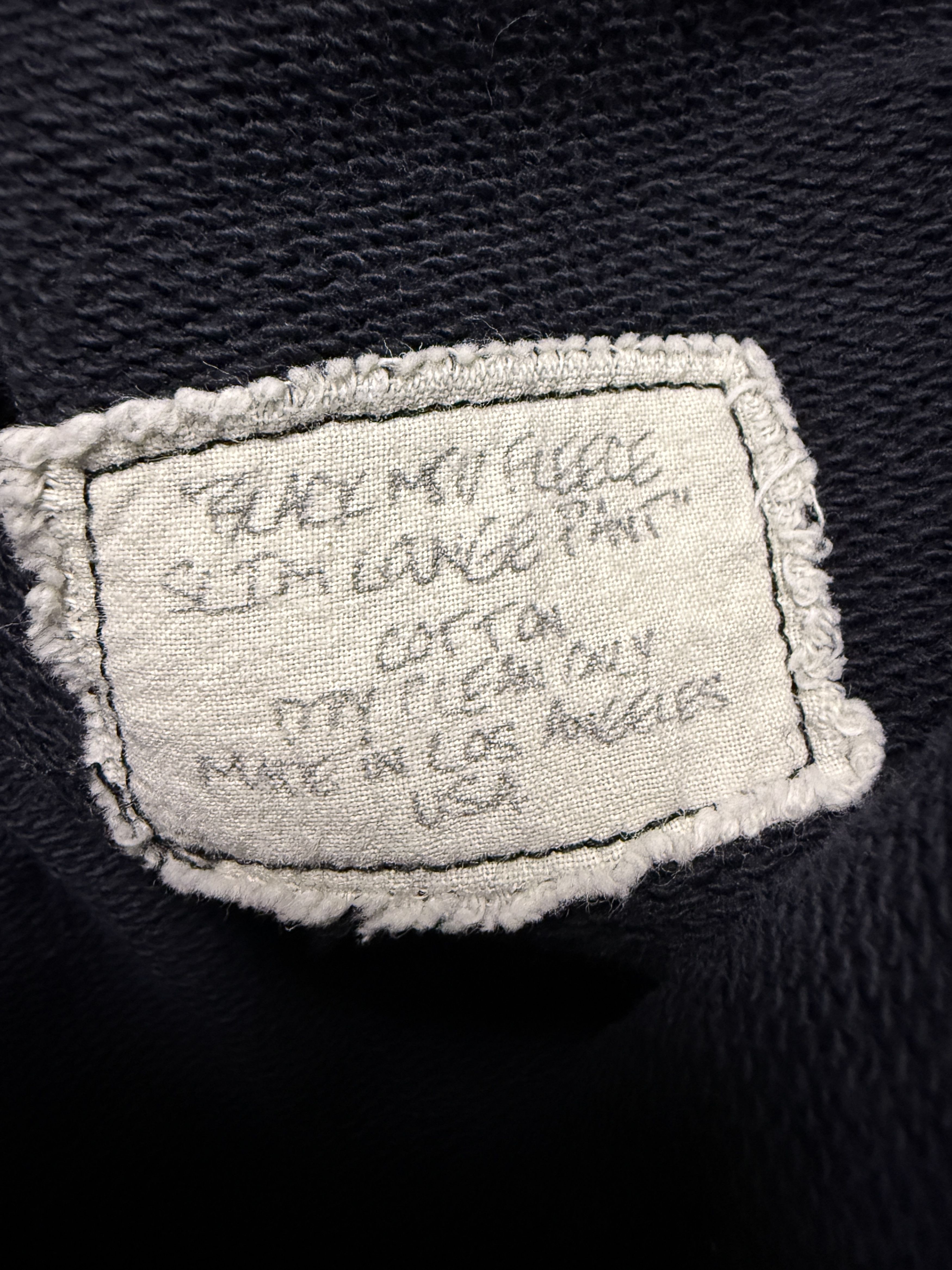 Greg Lauren Greg Lauren Black M51/Fleece Slim Lounge Pant Size US 34 / EU 50 - 4 Thumbnail