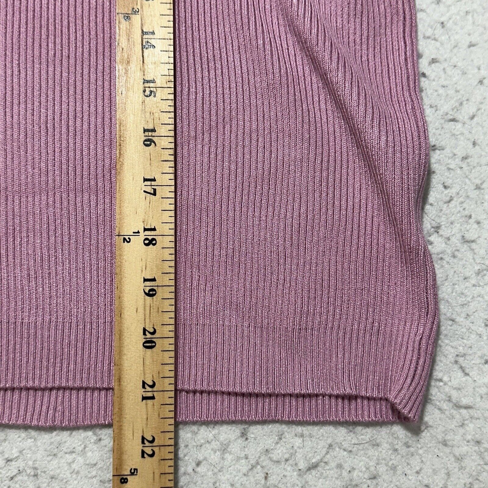 Other Ophelia Roe 2X Scoop Neck Ribbed Stretch Pullover Sweater Size XXL / US 16-18 / IT 52-54 - 9 Thumbnail