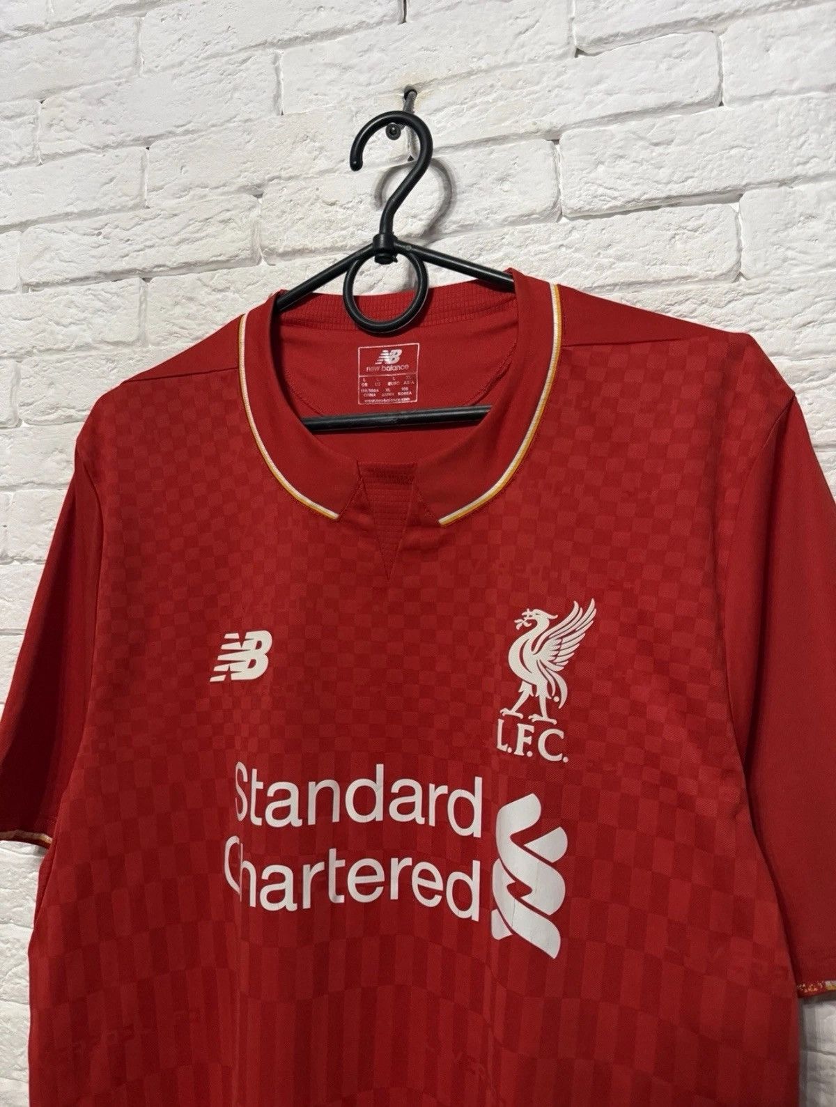 New Balance New Balance Liverpool 15/16 Jersey Home Football Shirt Sz L Size US L / EU 52-54 / 3 - 2 Thumbnail