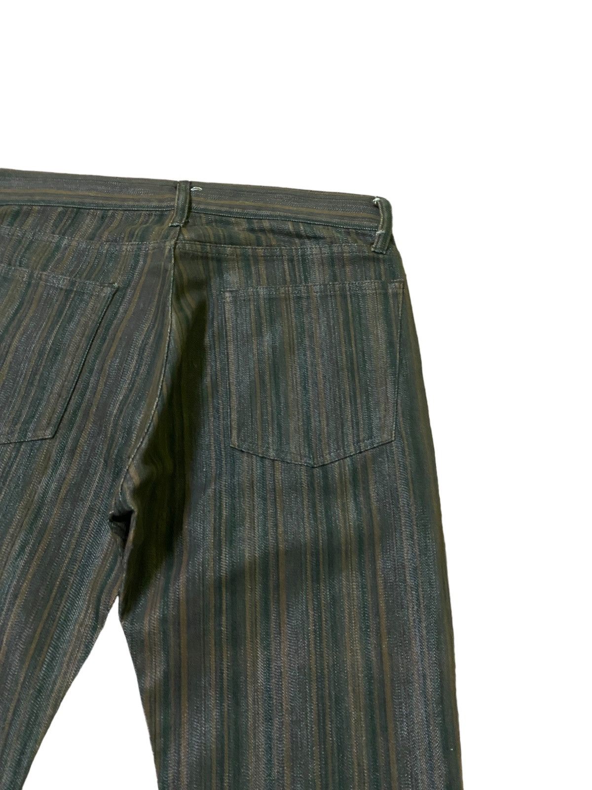 Japanese Brand Flared Rupert The Difference Striped Hsyteric Glamour Style Size US 29 - 12 Thumbnail