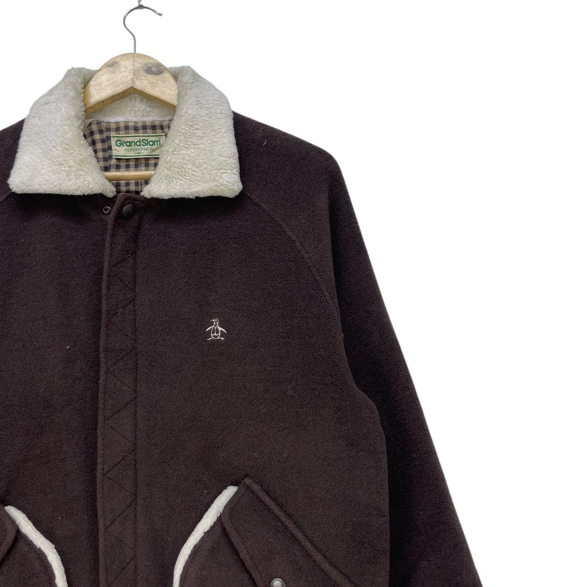 Grand Slam × Sergio Tacchini 💥Vintage Grandslam Bomber Tartan Lined Jacket Size US M / EU 48-50 / 2 - 4 Thumbnail