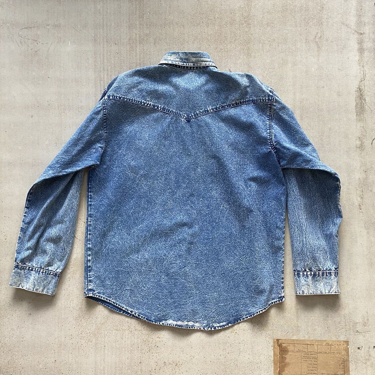 Levi's Vintage Clothing Levis 1960’s Acid Wash Shirt Size US M / EU 48-50 / 2 - 5 Thumbnail