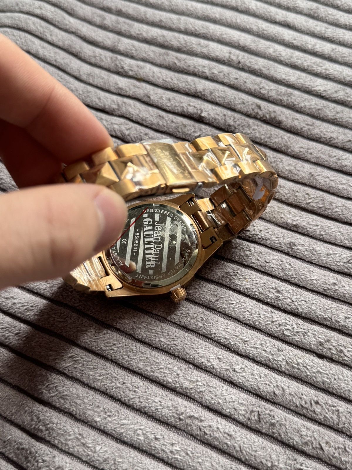 Jean Paul Gaultier Jean Paul Gaultier Archive gold Man Watch Grail JPG Size ONE SIZE - 5 Thumbnail