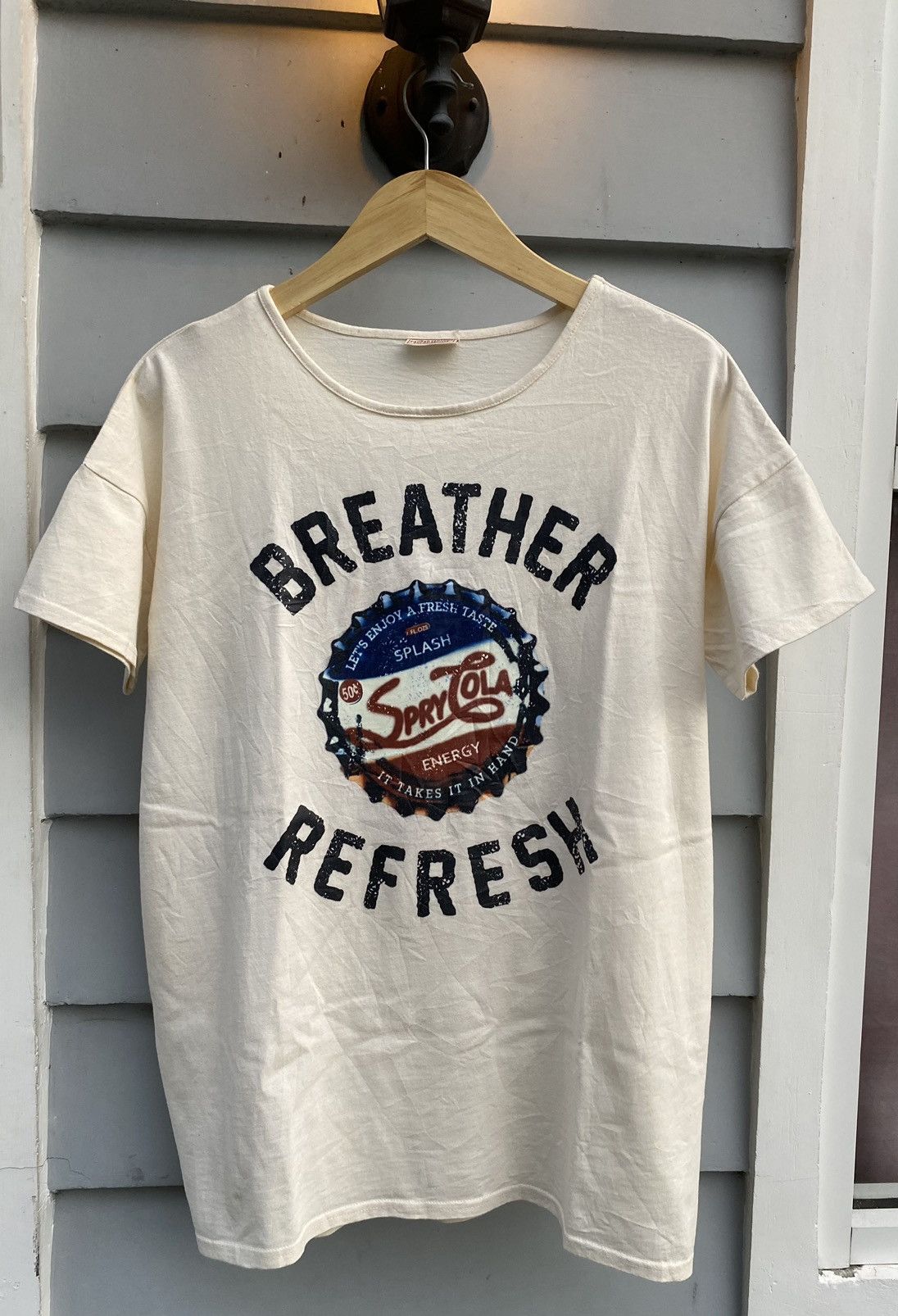 Vintage Breather Refresh Sprycola Design by PaoPao Oversized Tees Size ONE SIZE - 1 Thumbnail