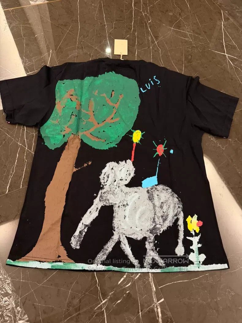 Vetements VETEMENTS Graffiti Elephant Short Sleeve Size US XS / EU 42 / 0 - 2 Thumbnail