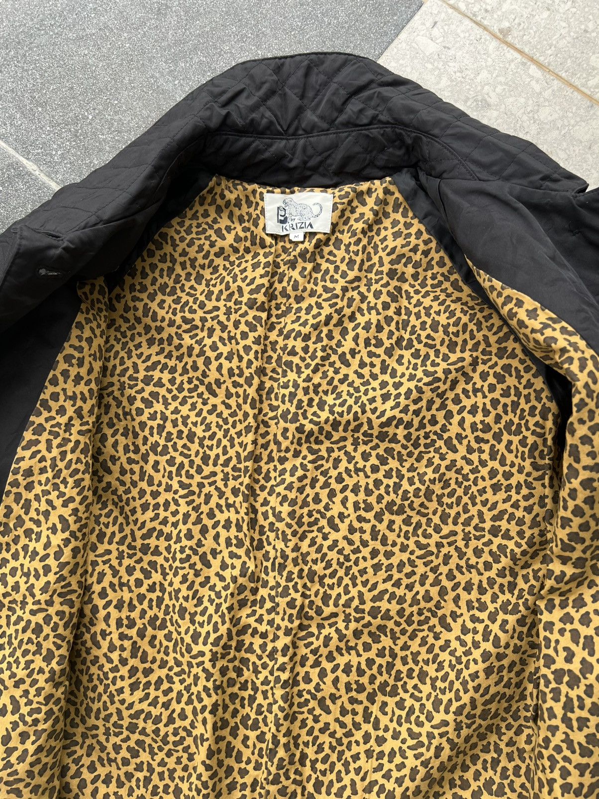 Krizia Uomo × Vintage Krizia diamond pattern coat Size M / US 6-8 / IT 42-44 - 13 Thumbnail