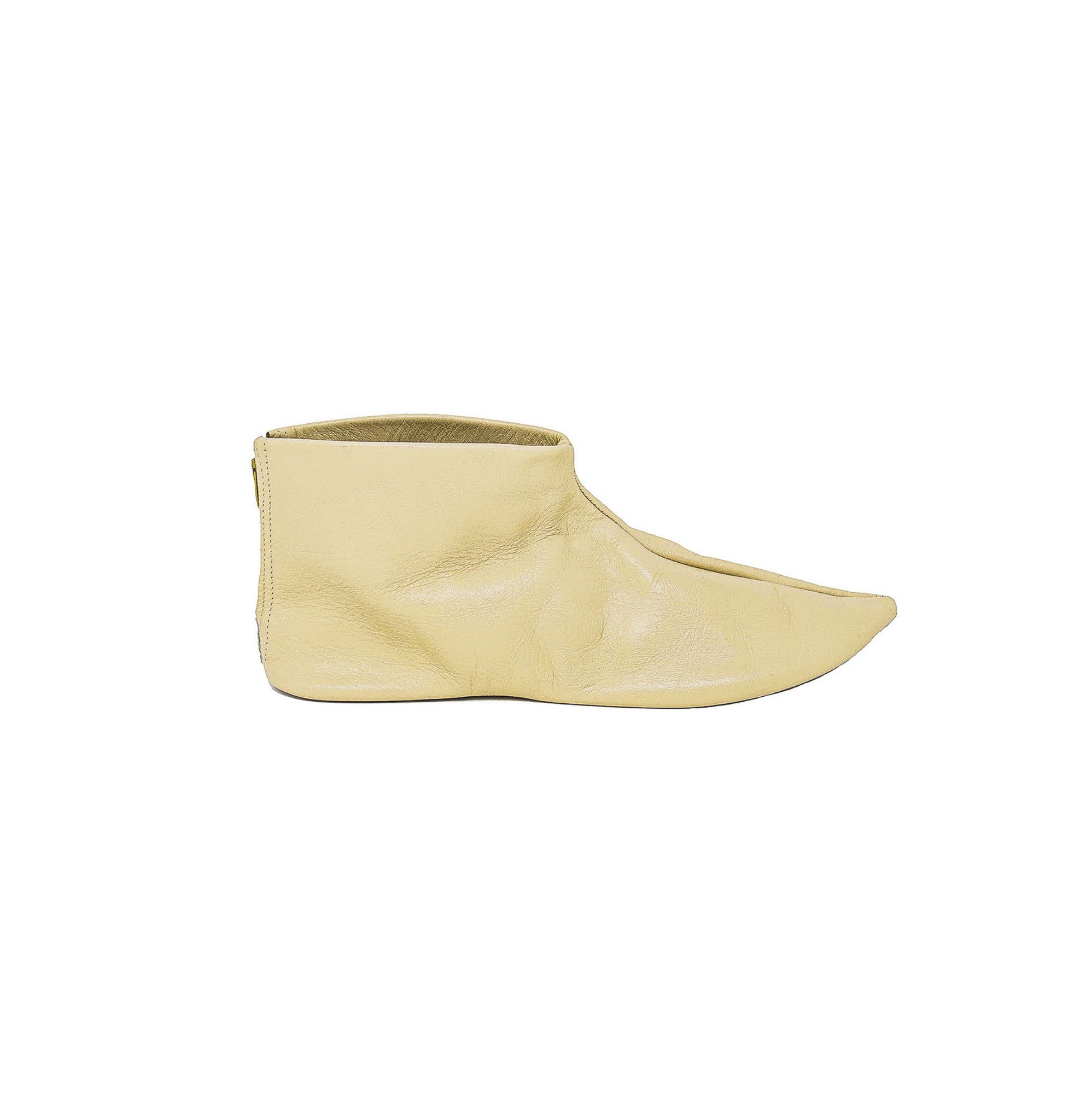 Vintage Vintage Tan Leather Boho Chic Elf Slides Size 7 Size US 7 / IT 37 - 6 Thumbnail