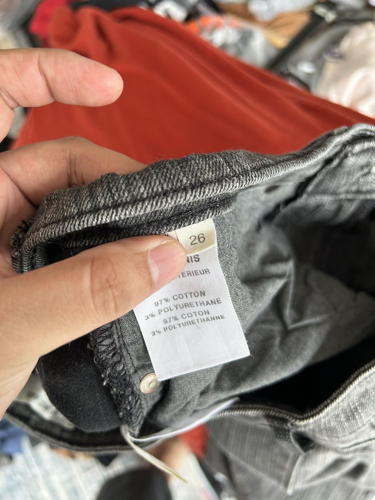 Helmut Lang Helmut Lang Black Jeans Size US 27 - 17 Thumbnail