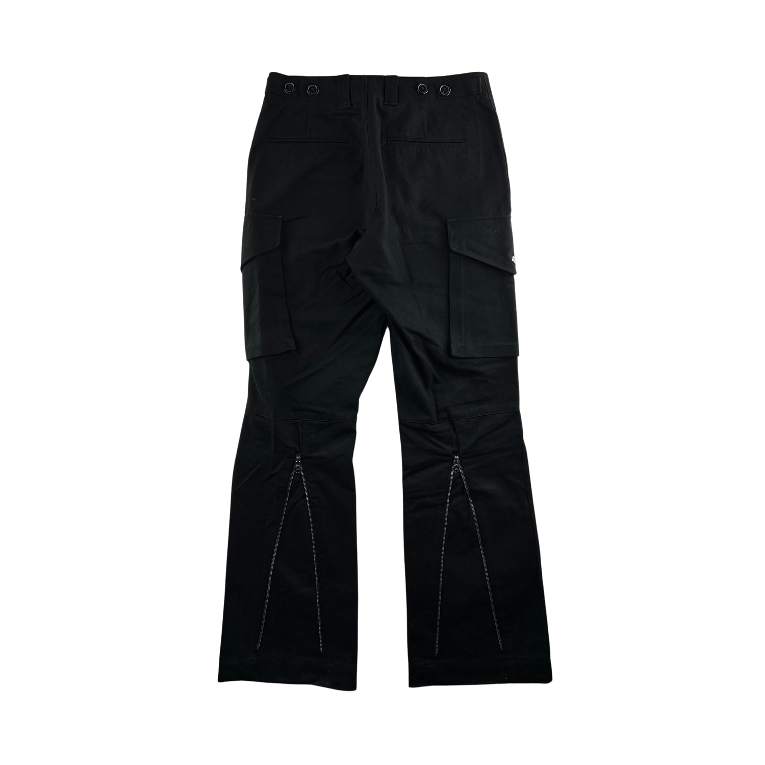 CMMAWEAR Cmmawear Hourglass Ink Black Back Zip Cargo Pants Size US 30 / EU 46 - 3 Thumbnail
