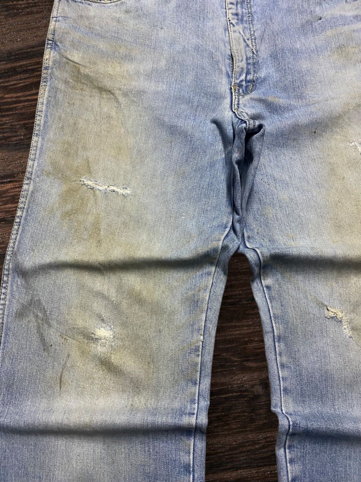 Edwin Vintage Japanese Brand Something guy Grunge Loose Jeans Size US 32 / EU 48 - 7 Thumbnail