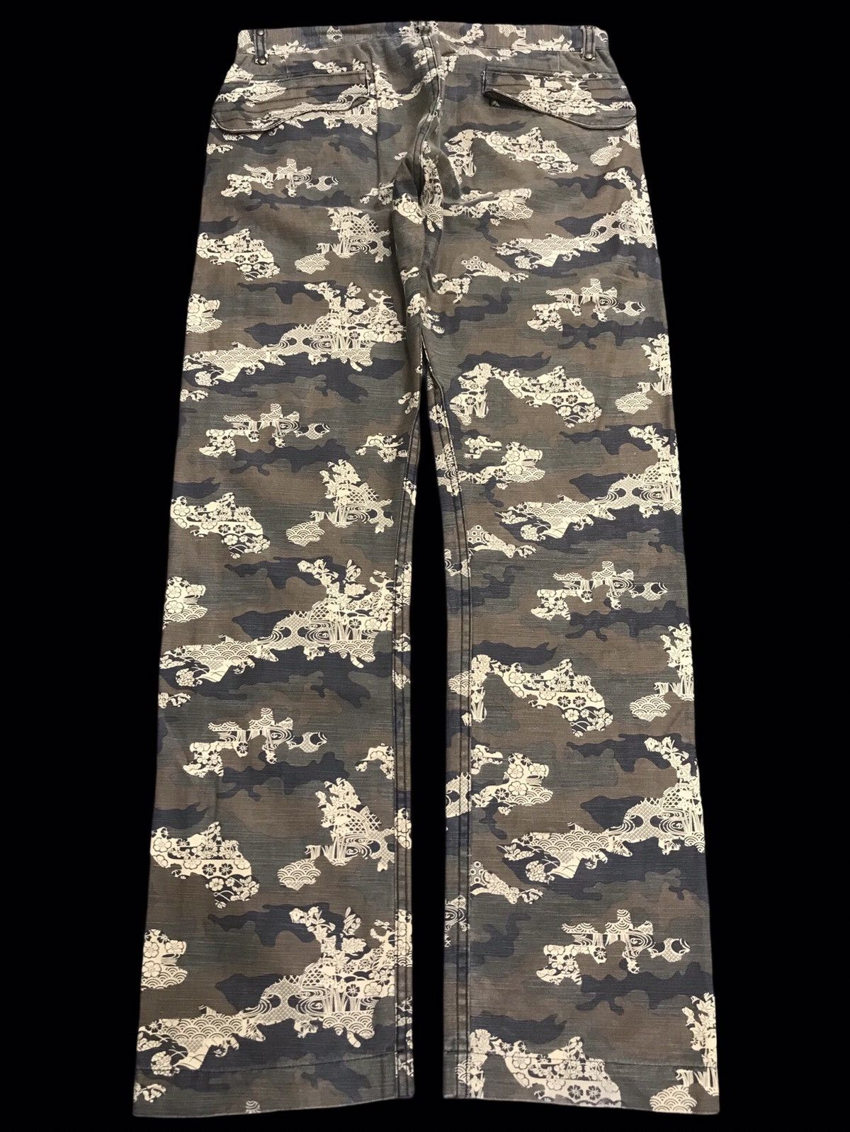 Japanese Brand 💥ARCHIVAL💥GEMSTONE Japan Tctical Multipocket Camo Pant F94 Size US 31 - 2 Thumbnail