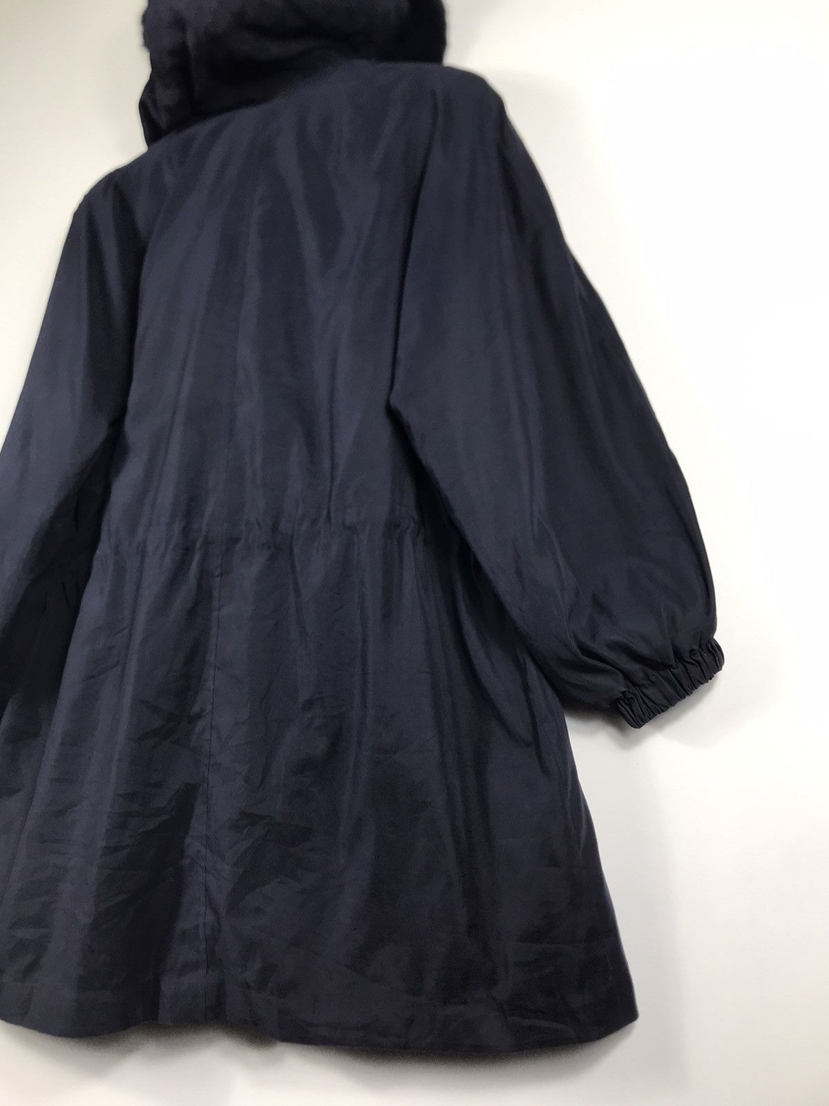 ROTATE ⚡️Vintage Birger Christensen Hooded Faux Fur Button Jacket Size S / US 4 / IT 40 - 16 Thumbnail