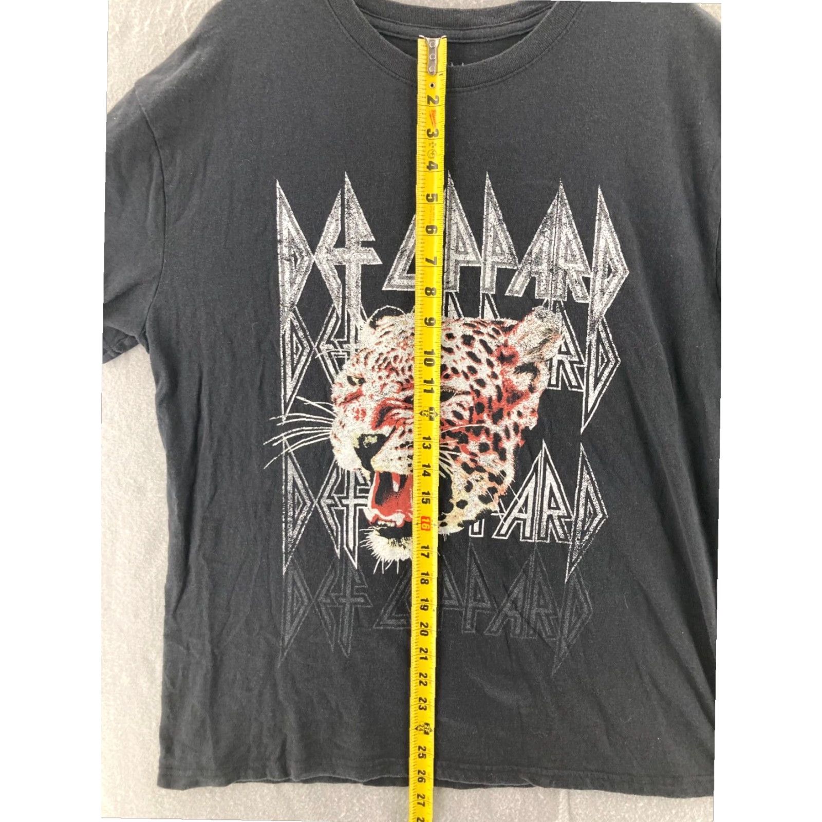 Vintage Def Leppard Mens XL Shirt Hysteria Rock Band Tee Licensed Size US XL / EU 56 / 4 - 3 Thumbnail