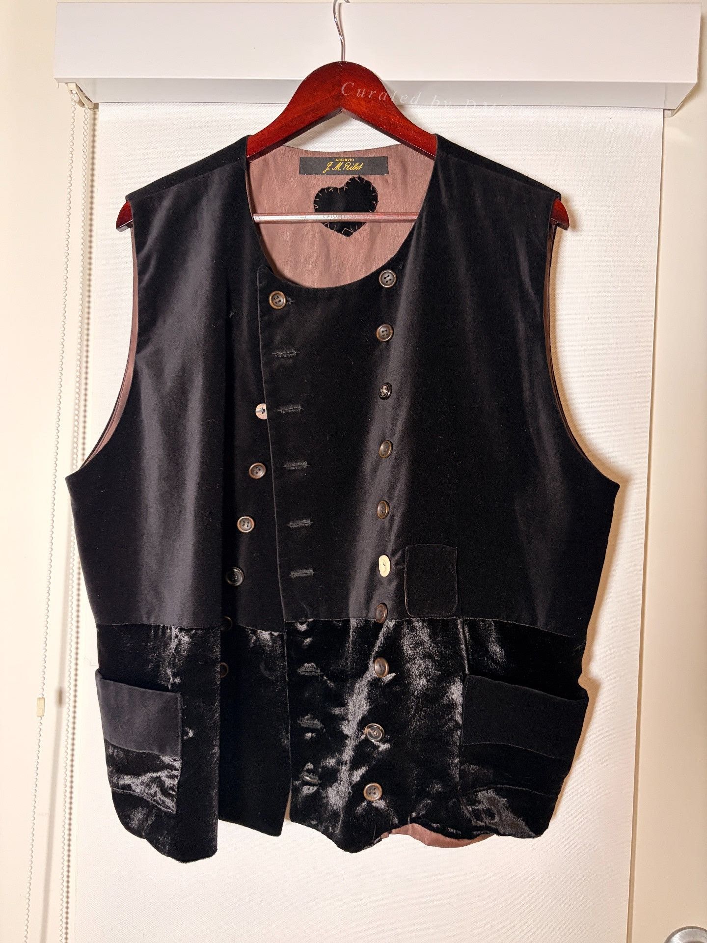 Archivio J.M. Ribot Hand Embroidered Vest | Grailed