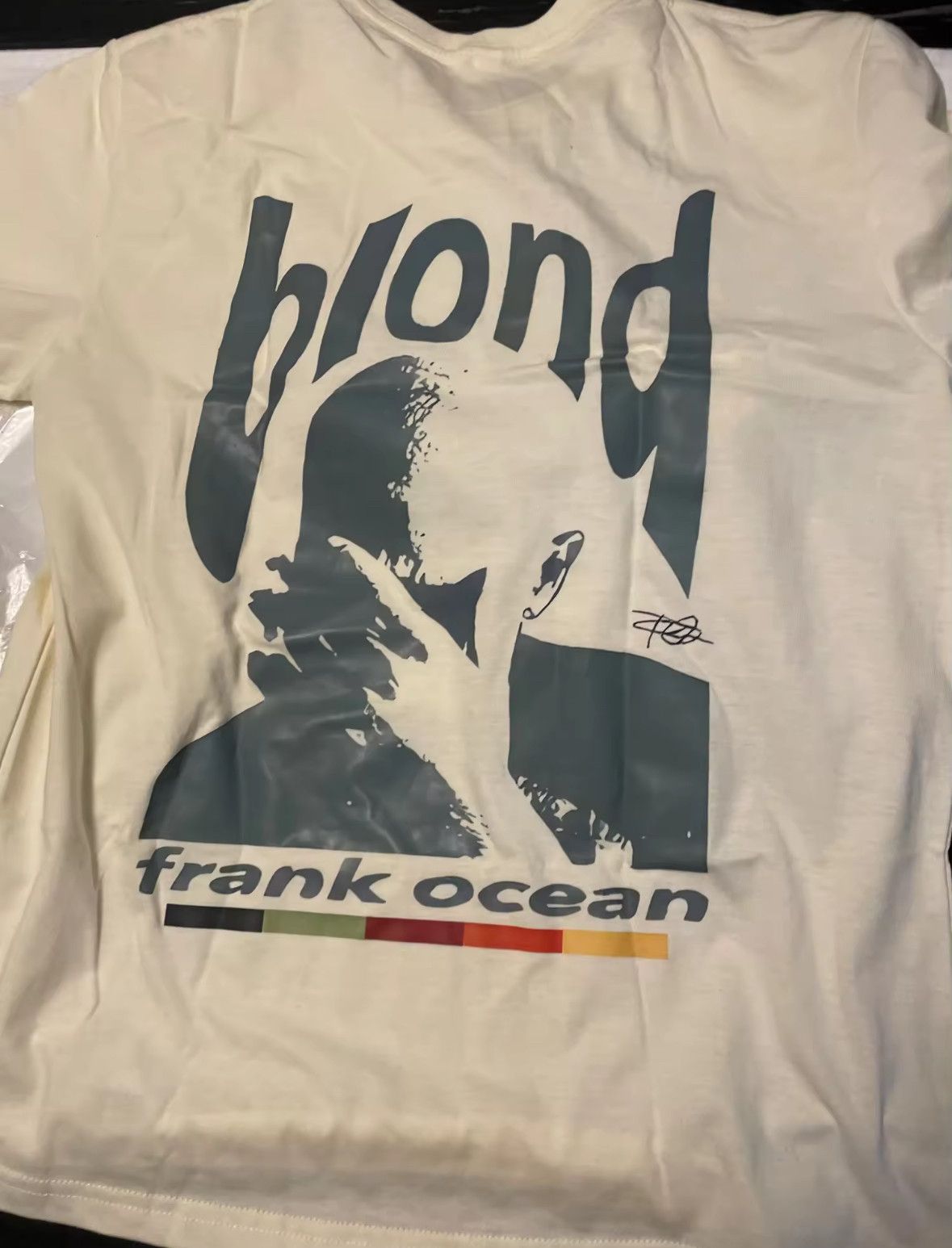 Japanese Brand Streetwear Vintage Rapper Frank Beige Short Sleeve T-Shirt Size US S / EU 44-46 / 1 - 5 Thumbnail