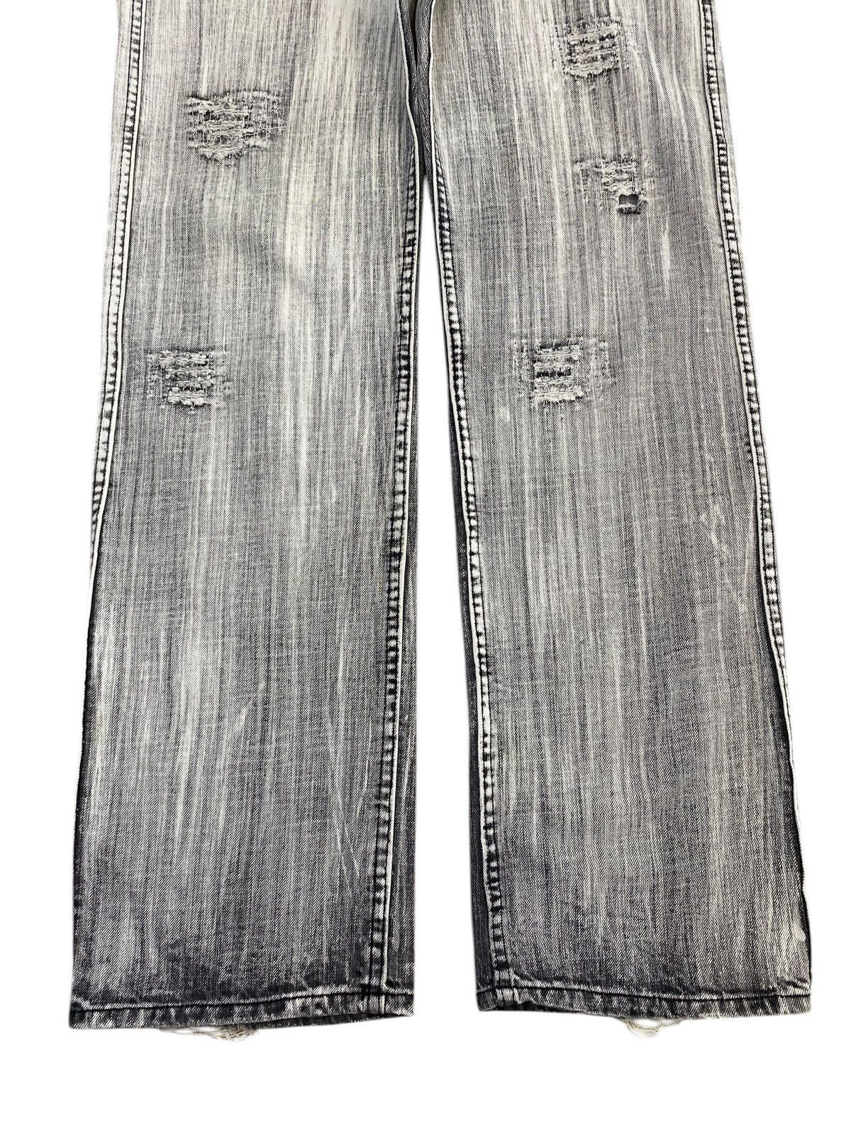 Japanese Brand Japanese Brand Black Acid Wash Style Ripped Jeans Size US 34 / EU 50 - 9 Thumbnail