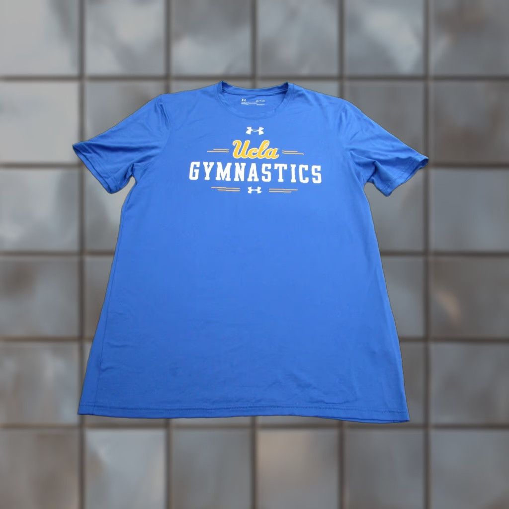 Under Armour Under Armour Shirt Small Blue UCLA Gymnastics HeatGear Athletic Performance Tee Mens Size US S / EU 44-46 / 1 - 1 Thumbnail