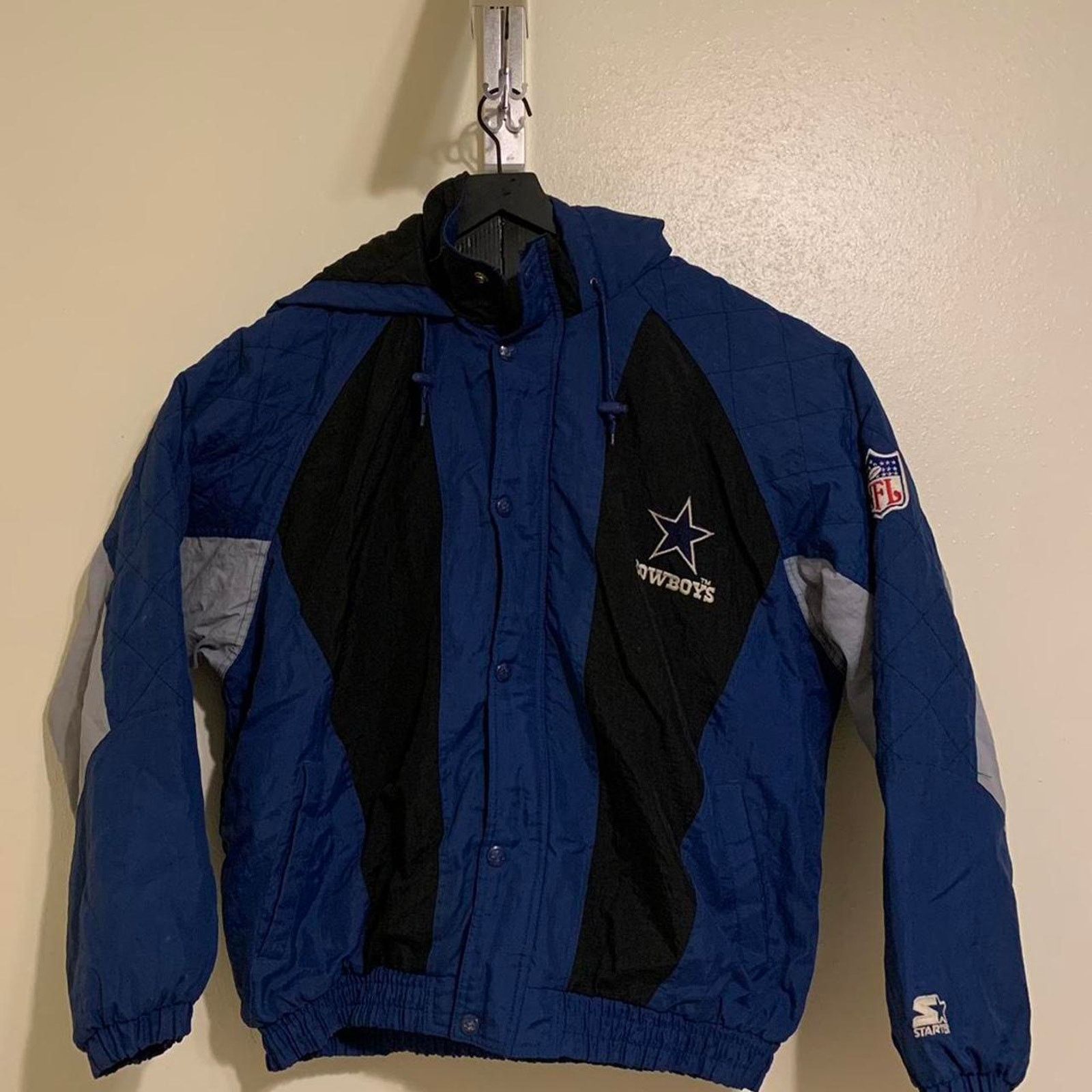 Starter Vintage 90s NFL Starter Dallas Cowboys Parka Jacket Size US XL / EU 56 / 4 - 3 Thumbnail