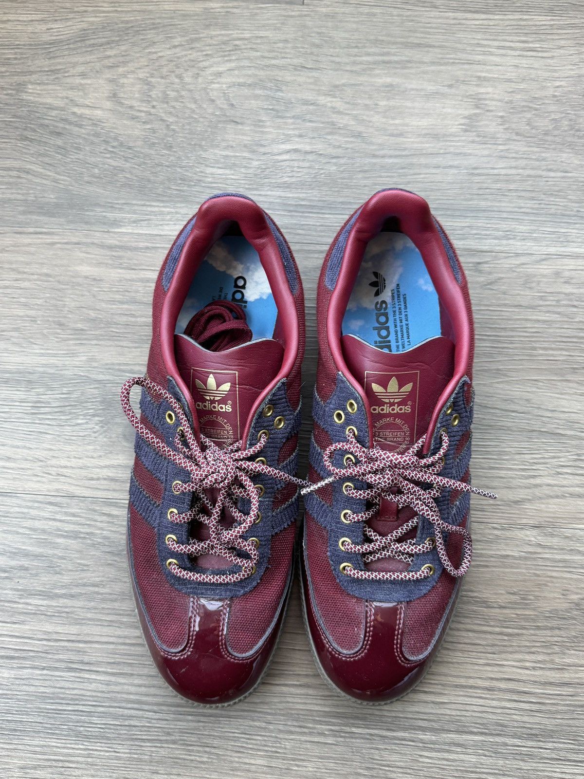 Adidas ALWAYTH x adidas Samba 'College Burgundy' Size US 9.5 / EU 42-43 - 2 Thumbnail
