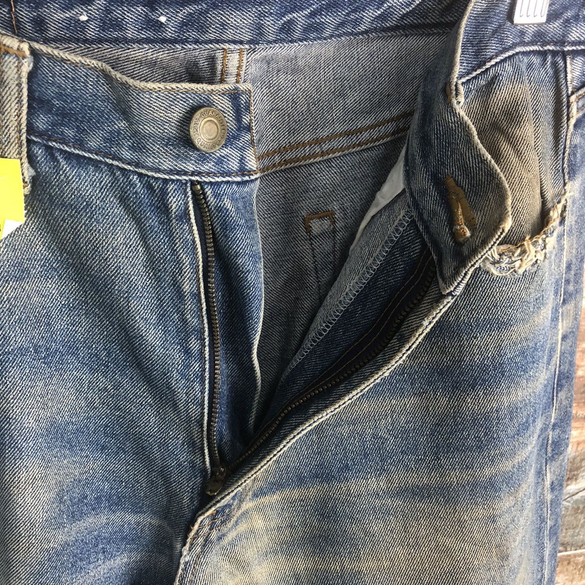 Japanese Brand DL Japanese Brand Blue Denim Pants #C257 Size US 30 / EU 46 - 11 Thumbnail