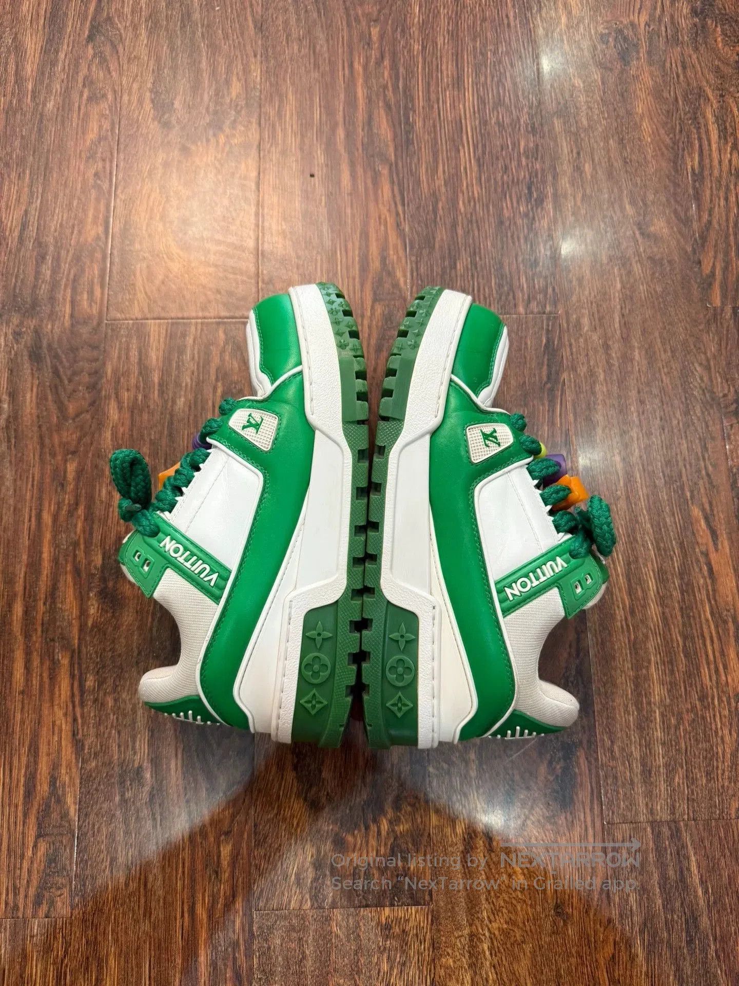 Louis Vuitton Multi-Color Low-Top Sneakers Size 6.5. Size US 6.5 / EU 39-40 - 8 Thumbnail