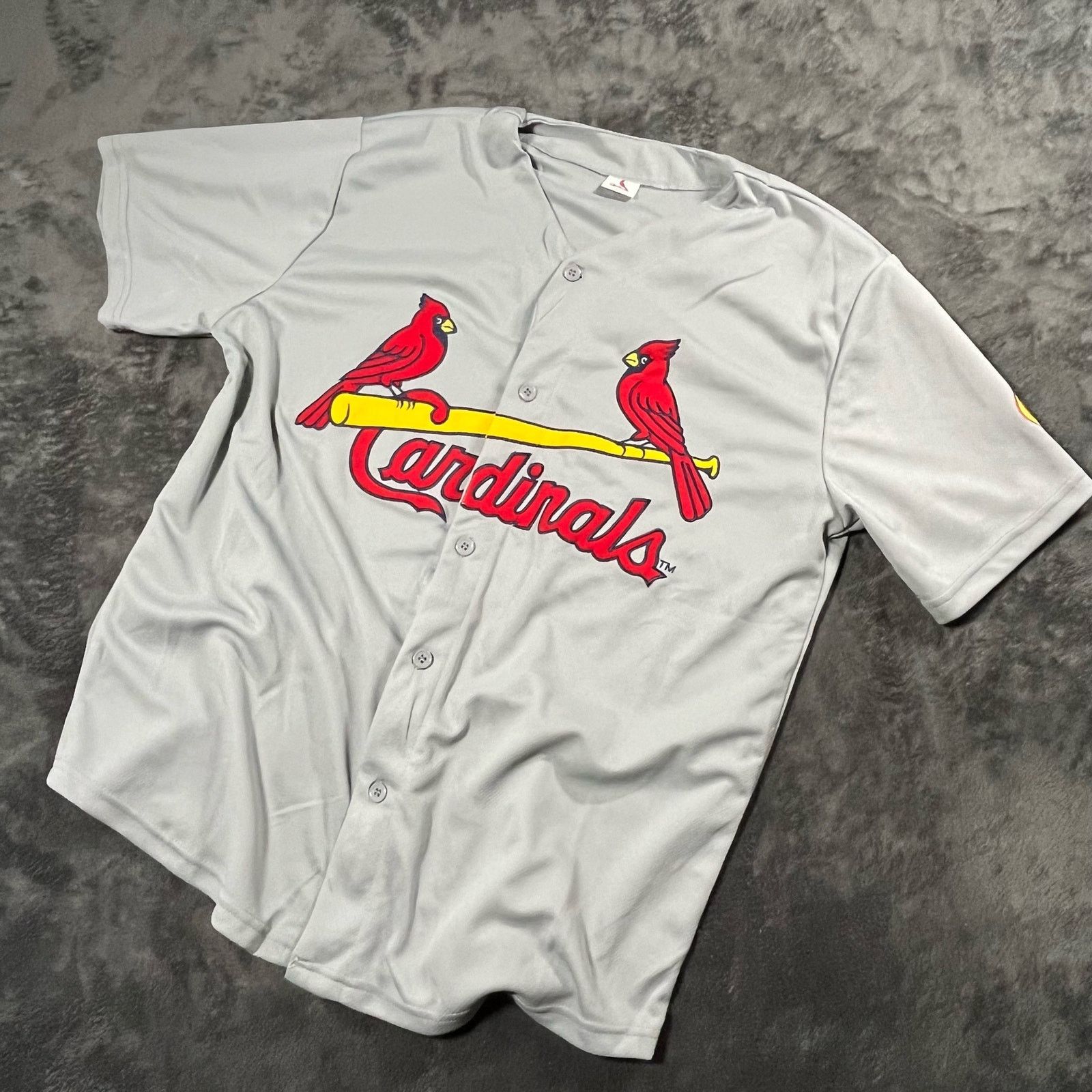 MLB Y2K Cardinals Jersey XL Sportwears Streetwear MLB Baseball Size US XL / EU 56 / 4 - 1 Thumbnail