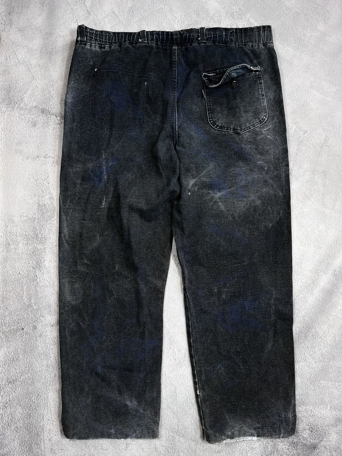 Japanese Brand × Vintage Vintage Y2K style Japanese faded wide washed trousers Size US 36 / EU 52 - 5 Thumbnail